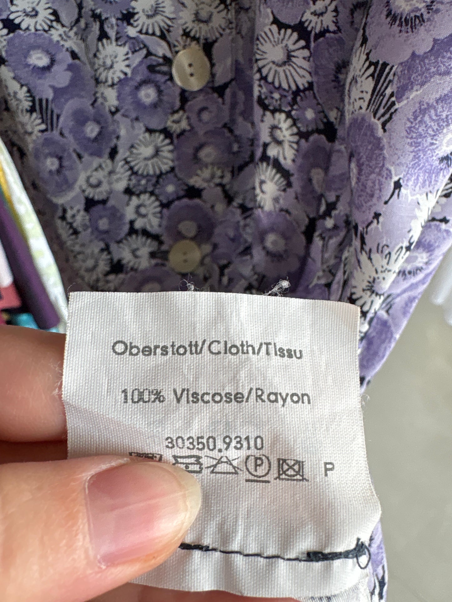 Set vintage cu print floral lavandă ultra confort