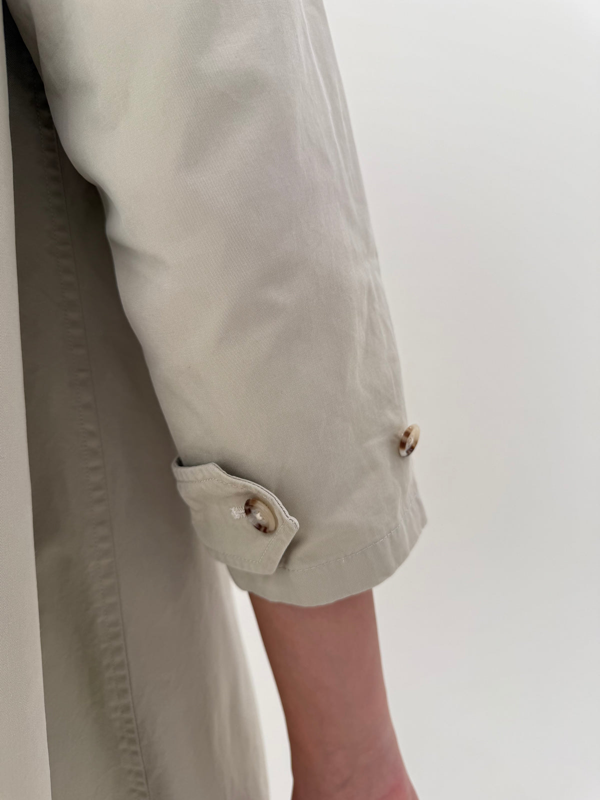 Trench old vintage Burberry anii 70 din bumbac impermeabilizat și căptușeală iconică Nova Check