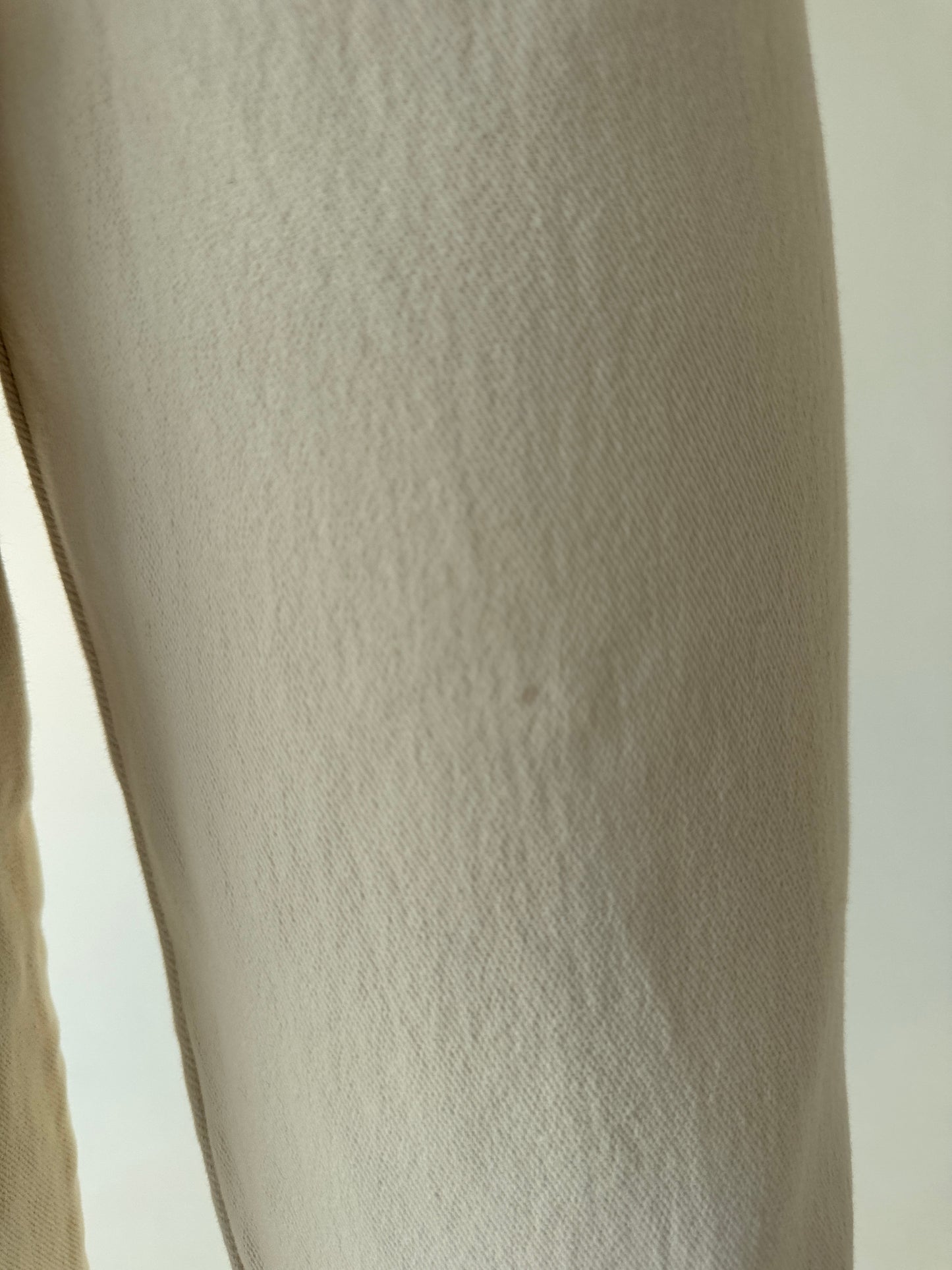Jeans vintage modelator butter white  ultra confort mom fit
