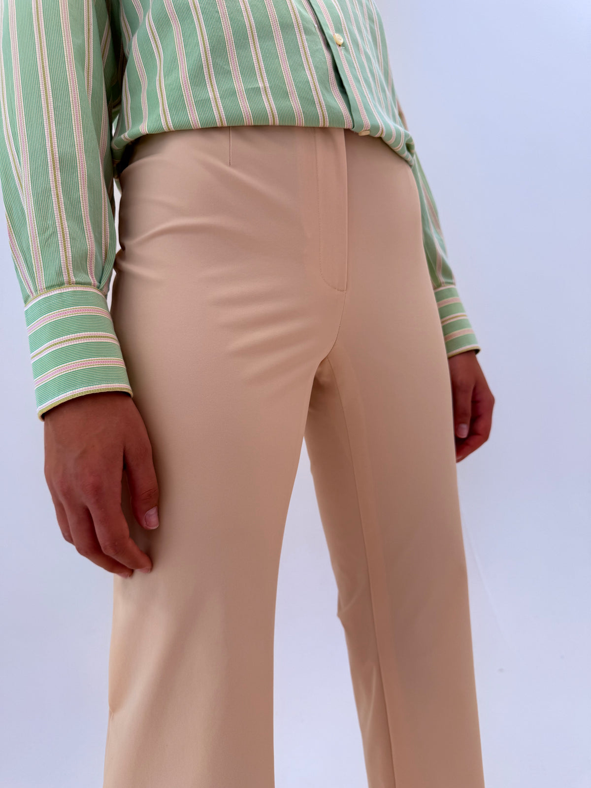 Pantaloni Madeleine camel tall ultra confort modelatori