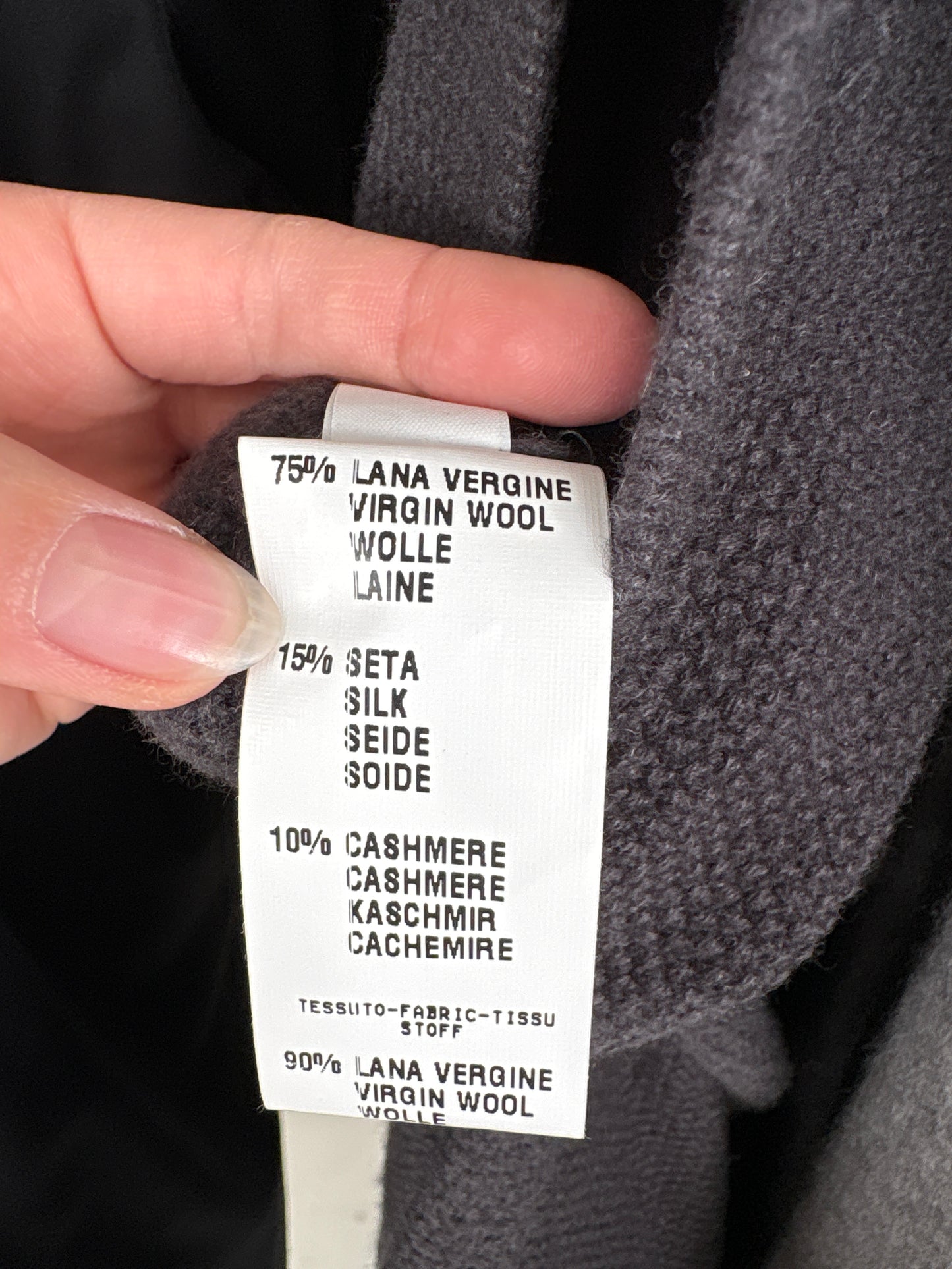 Rochie Fabiana Filippi luxury din cașmir, mătase naturală și lana