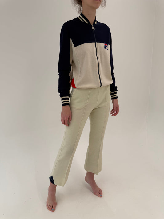 Trening old vintage din lana ani 80 târzii