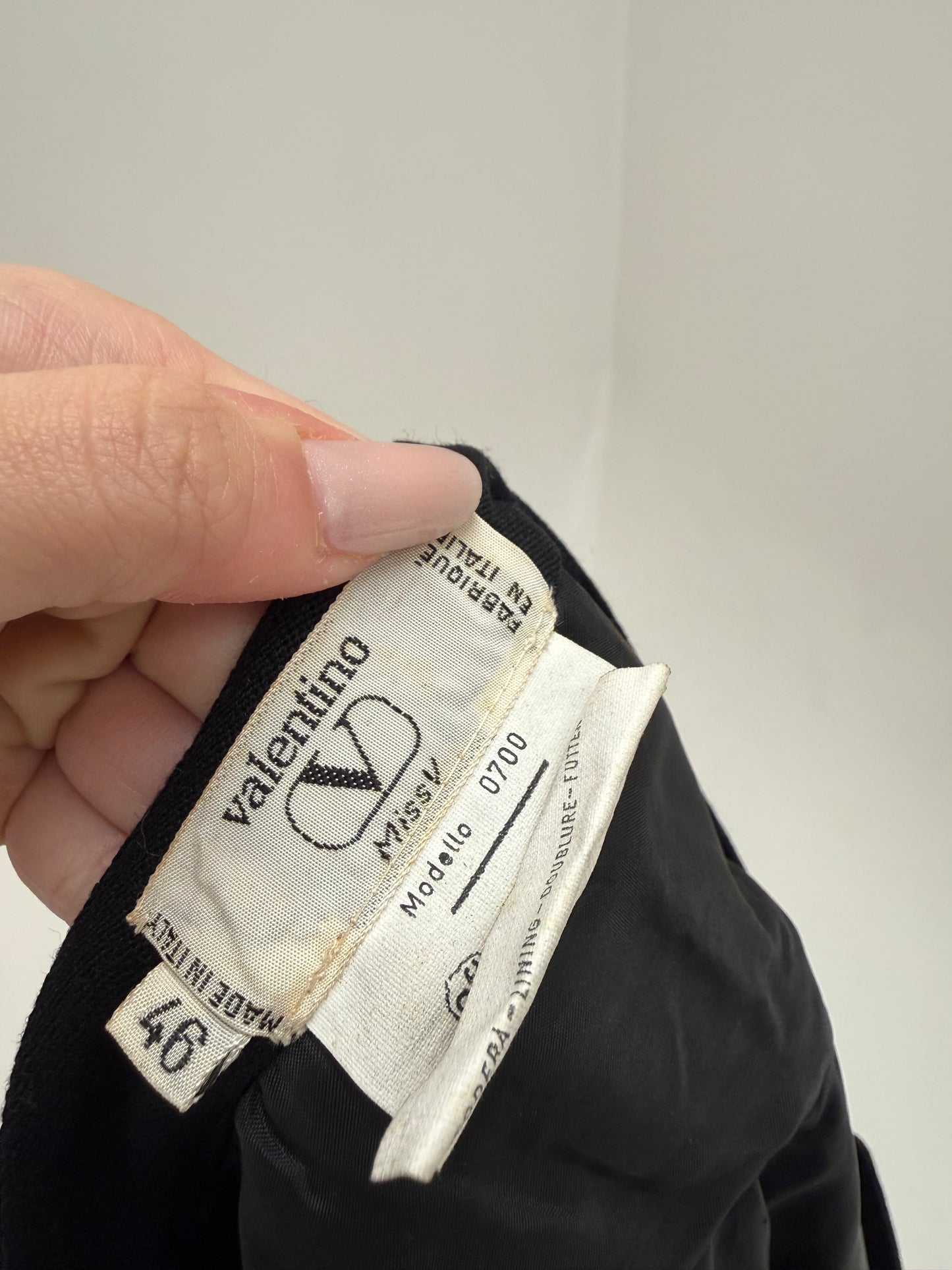 Fustă Valentino vintage noua new old stock super amplă cu buzunare