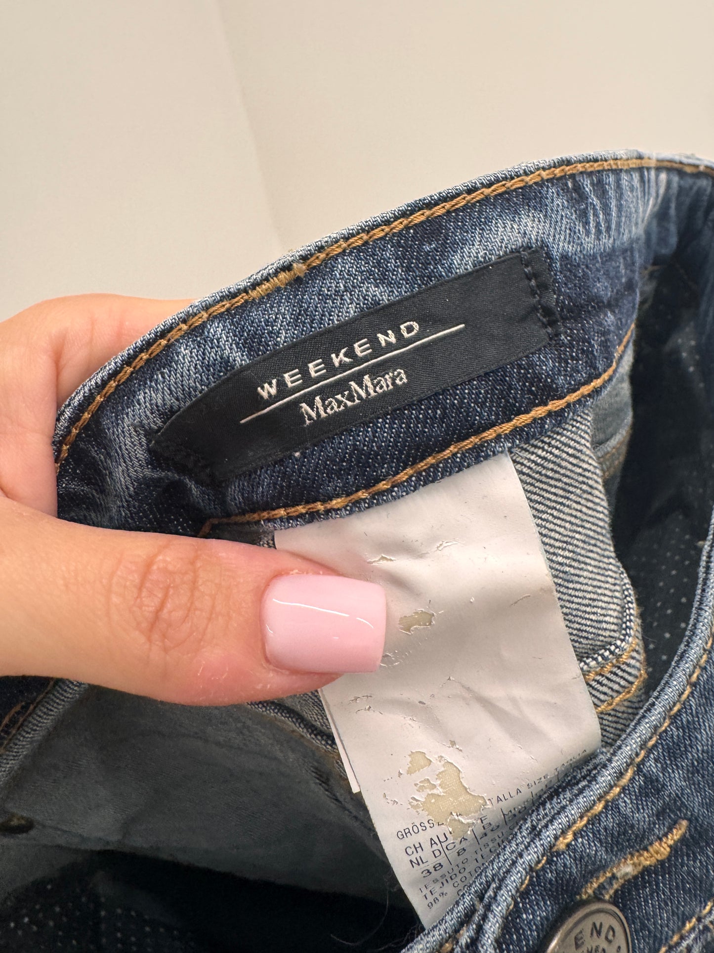 Jeans Max Mara clasic ultra confort classic wash