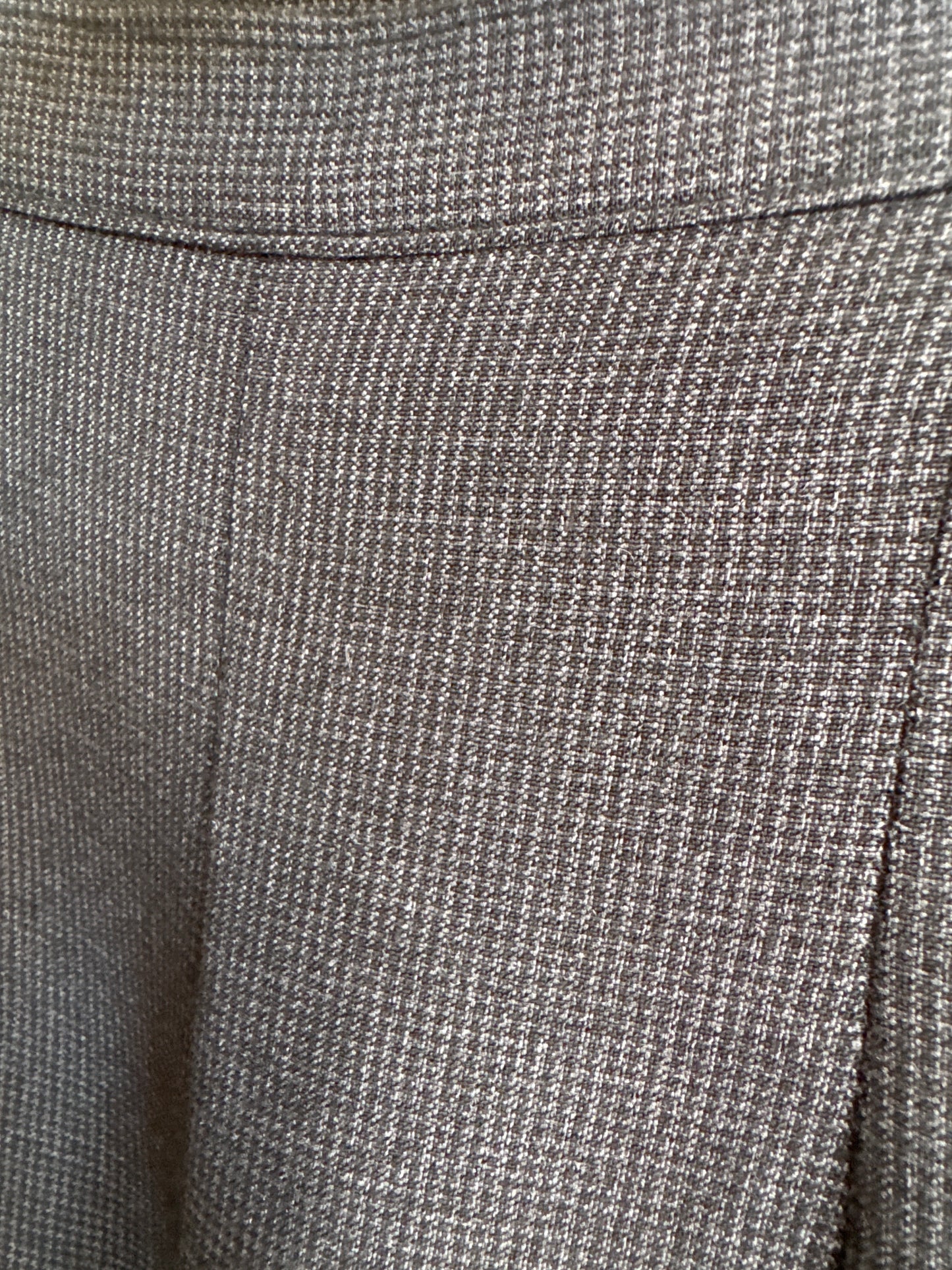 Pantaloni tall țigaretă din lana extrafina cu talie ultra ultra înaltă