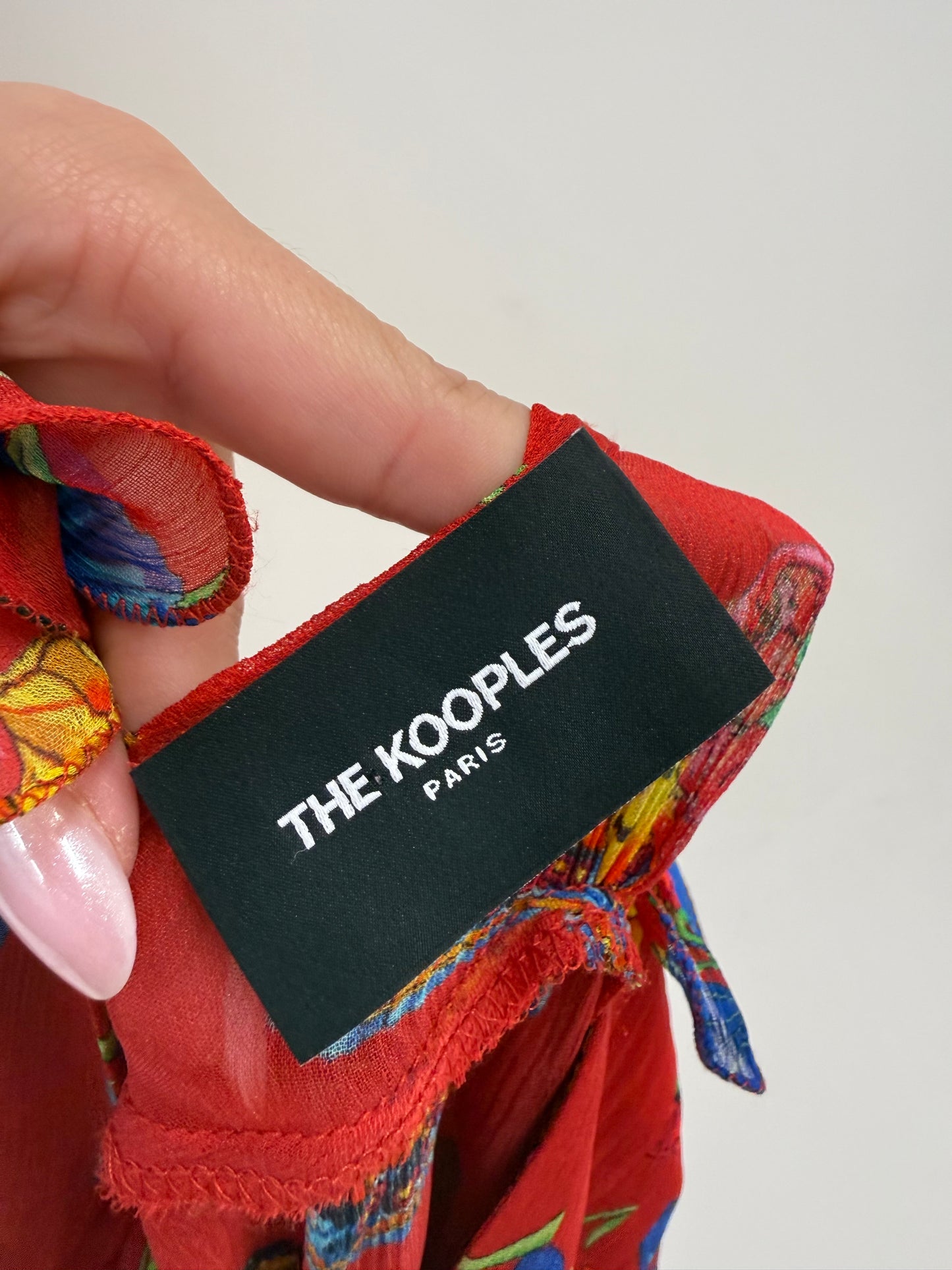 Rochie boho de brand luxury The Kooples super vaporoasă de la zi la seară
