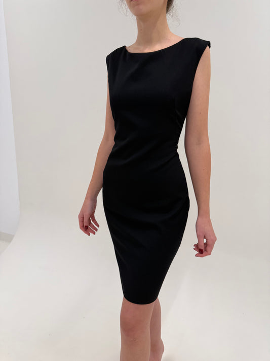 Sheath dress Old vintage YSL de colecție day to night din lana extrafina