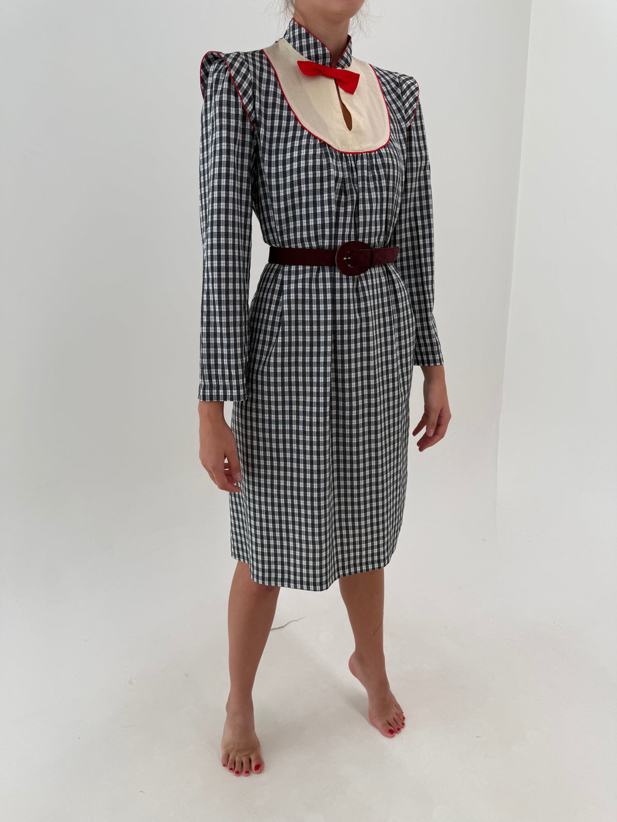 Rochie vintage în stil actual Valentino în croi lejer