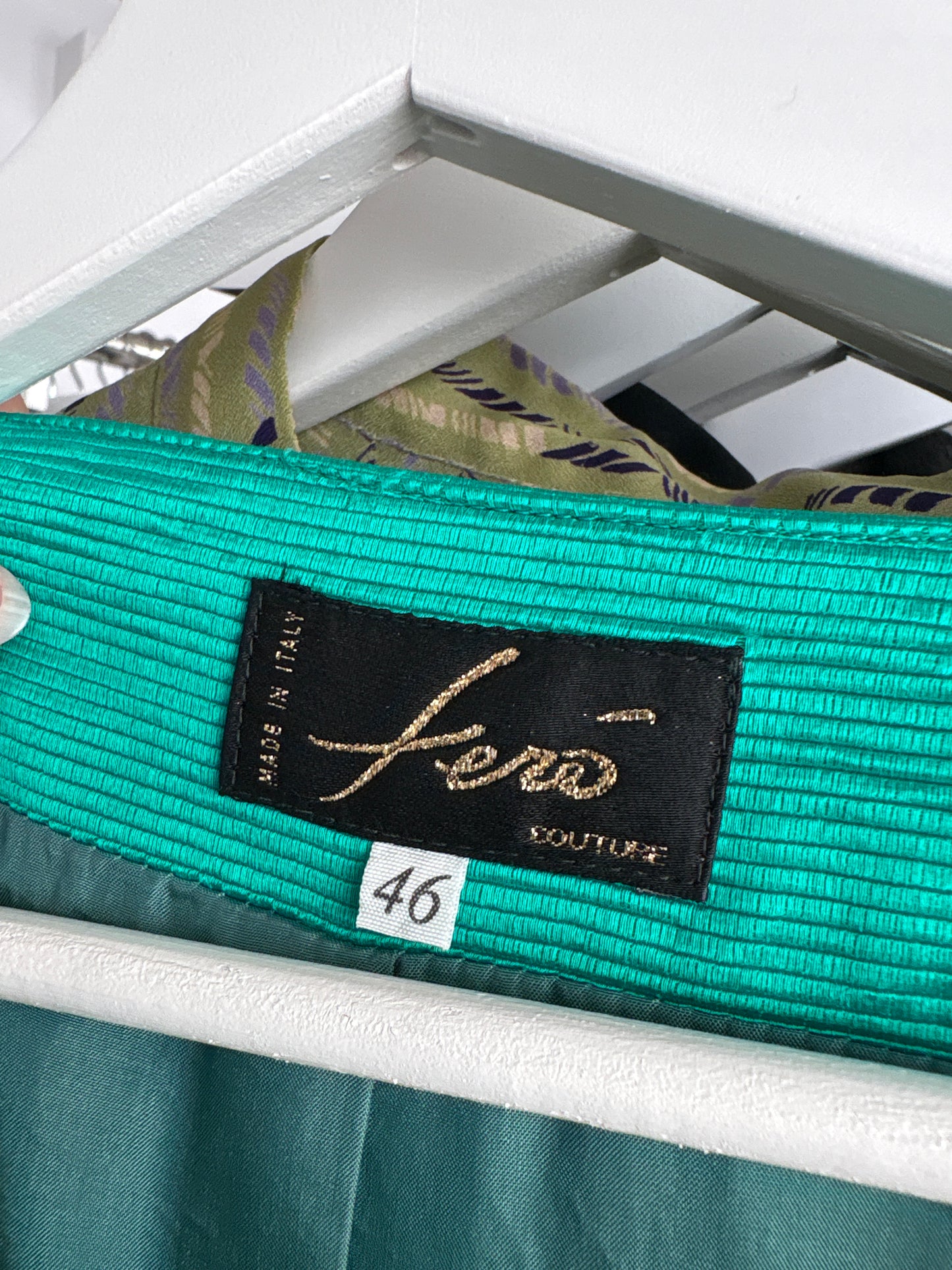 Deux piece excepțional vintage cu sacou cambrat și fustă conică