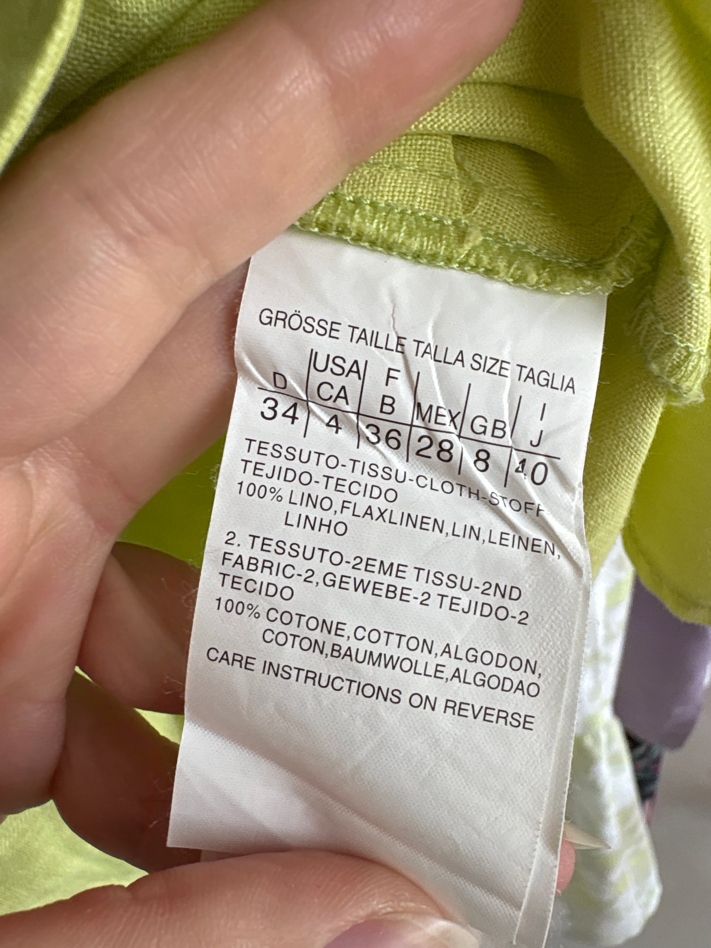 Cămașa light neon green cu influențe soft army super în trend din in premium
