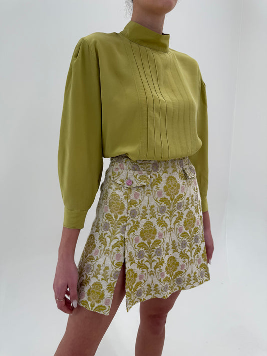 Fustă Dolce&Gabbana din jacquard exceptional în culori superbe