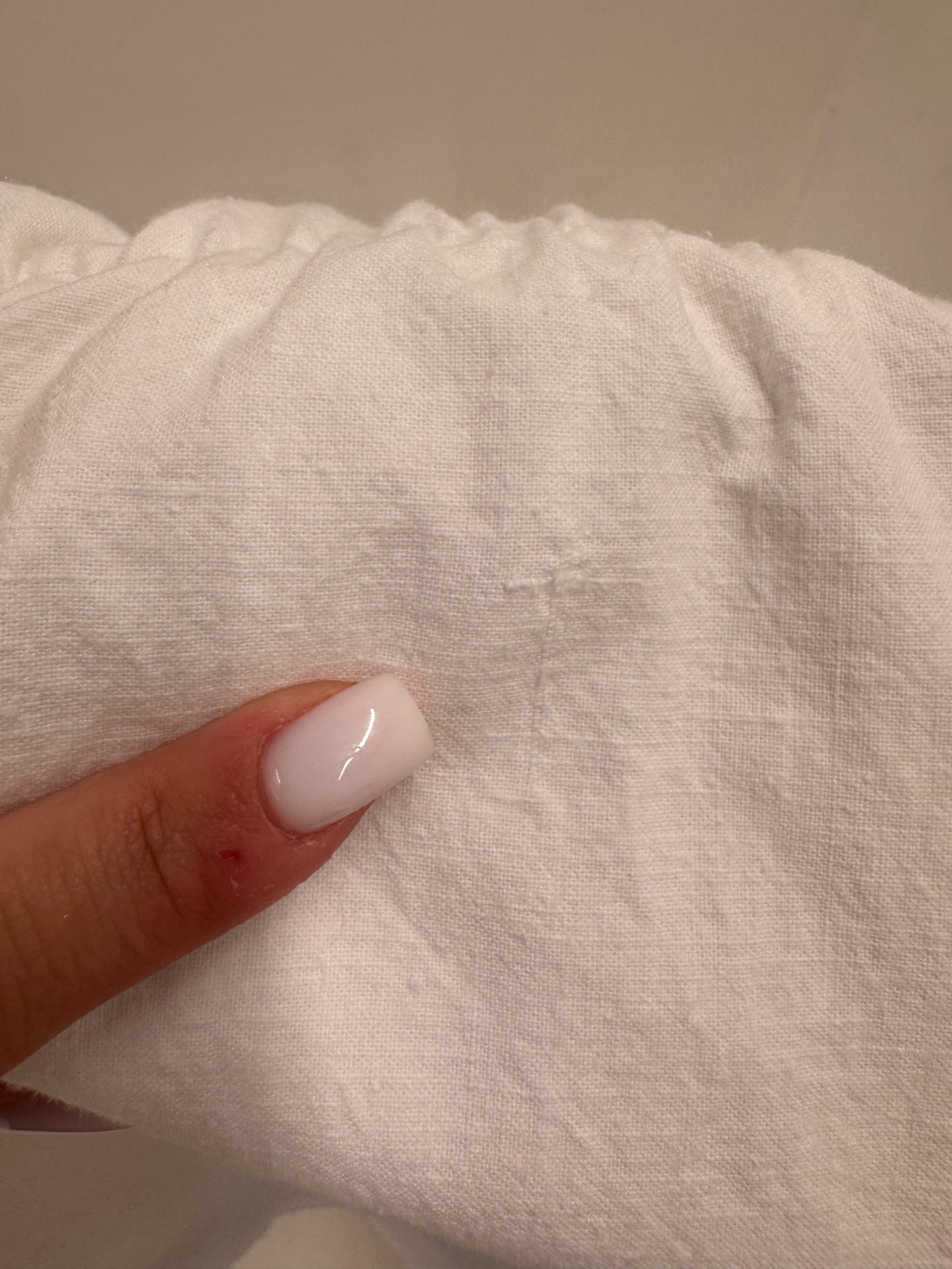 Rochie Old vintage excepțională din pânză de bumbac cu talie elastică și lucrătură manuală