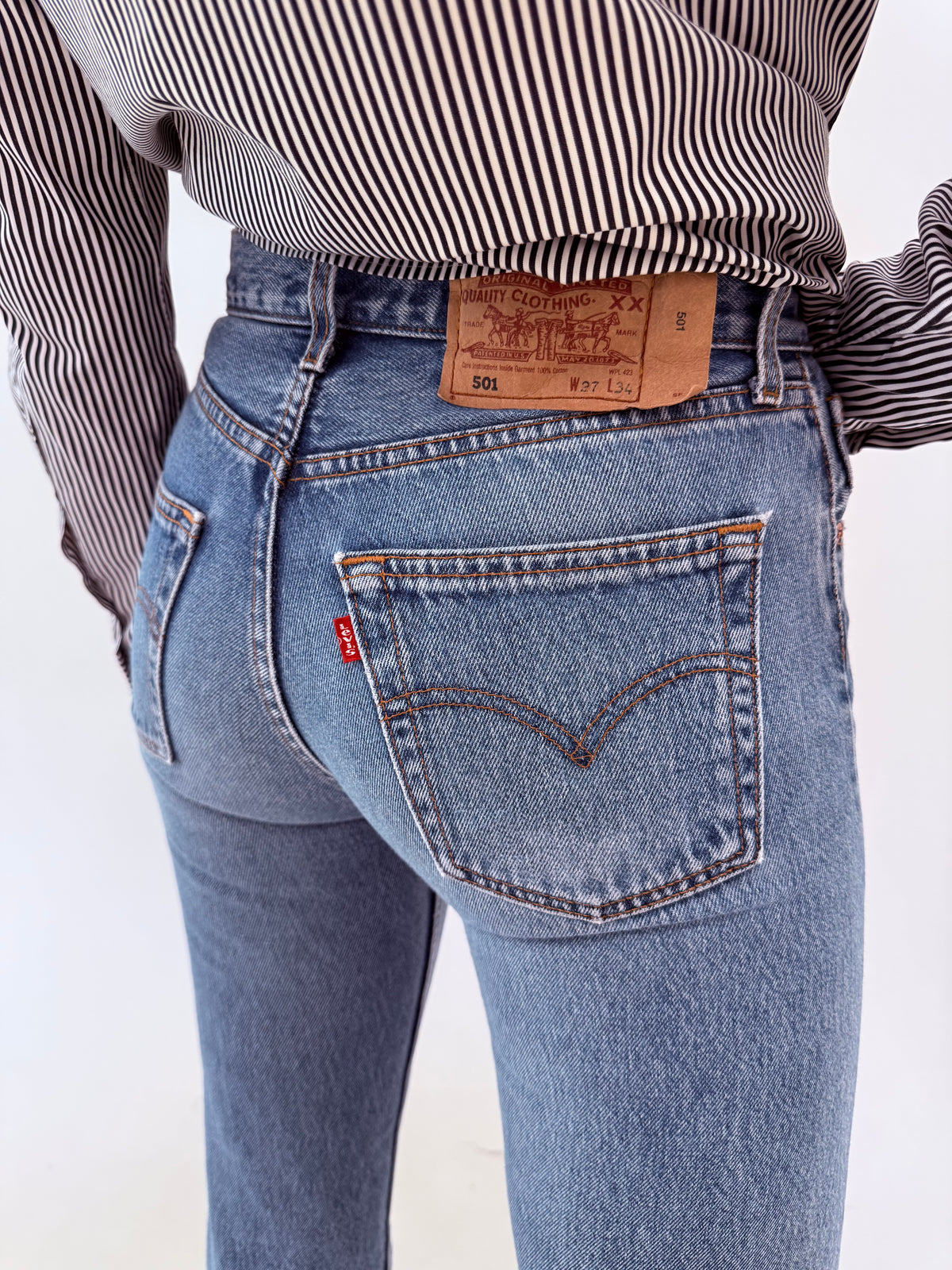 Jeans vintage Levi’s 501 tall classic wash