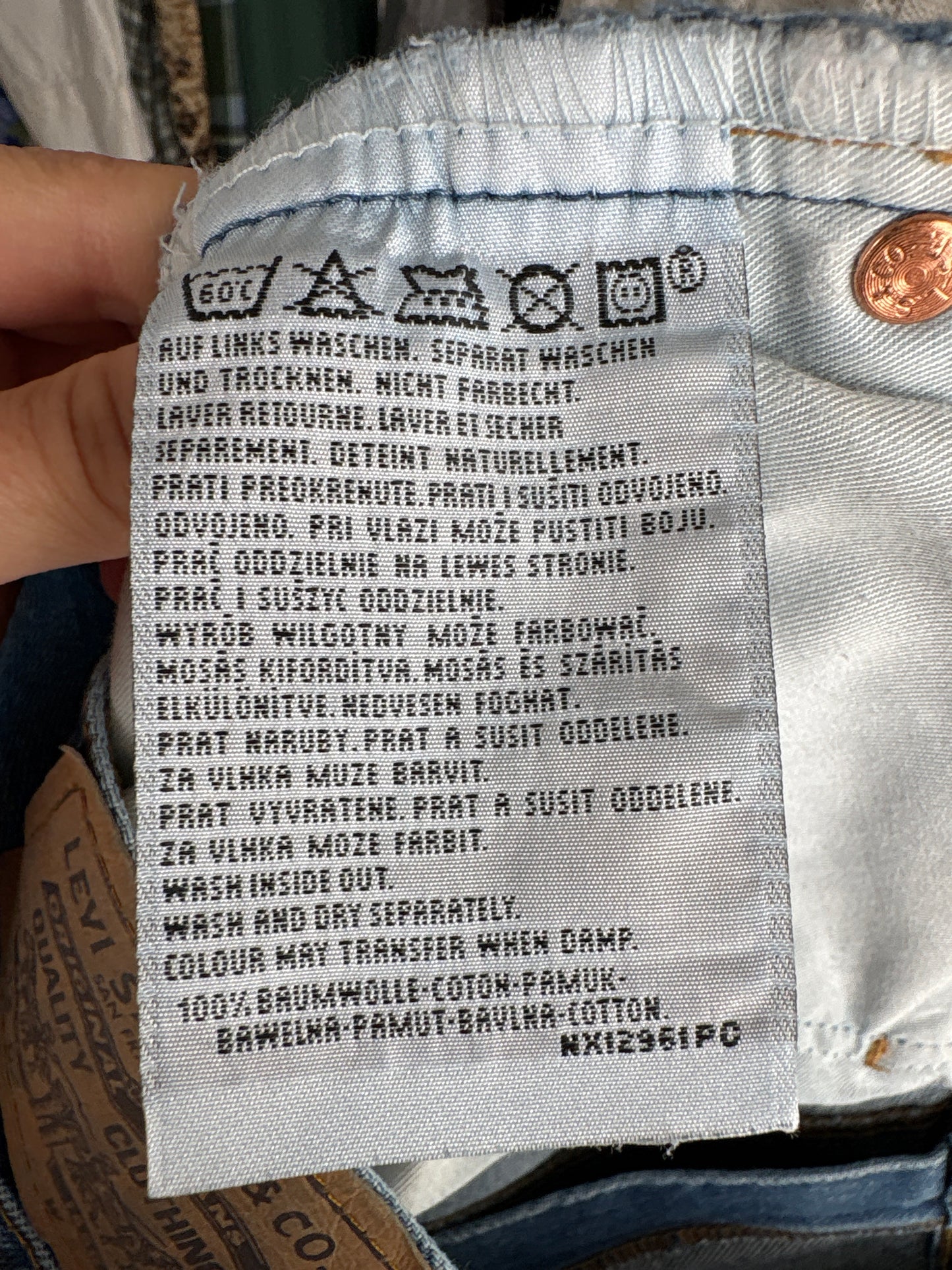 Jeans tall Levi’s 615 classic wash straight leg