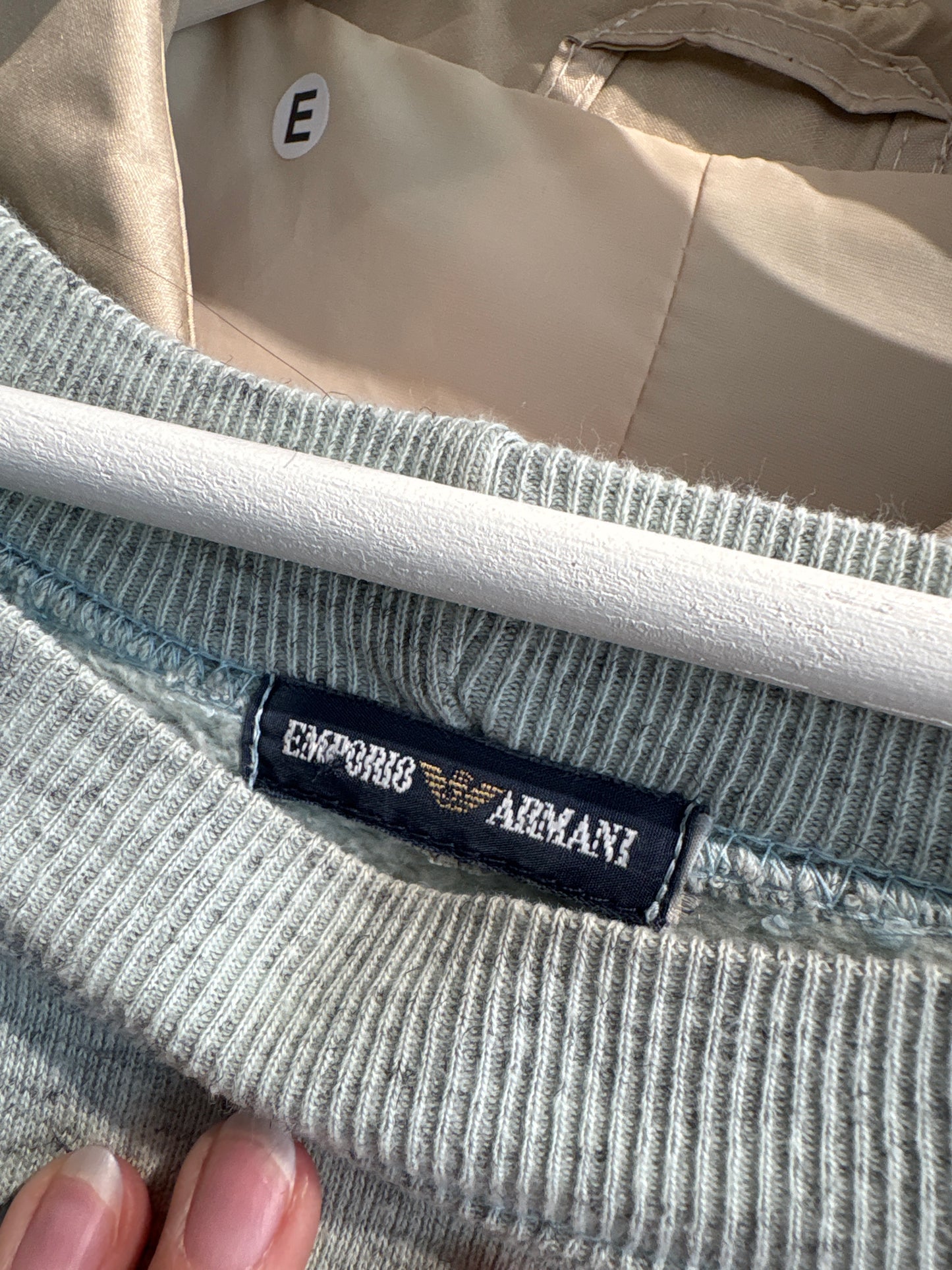 Bluză vintage Armani casual în croi lejer