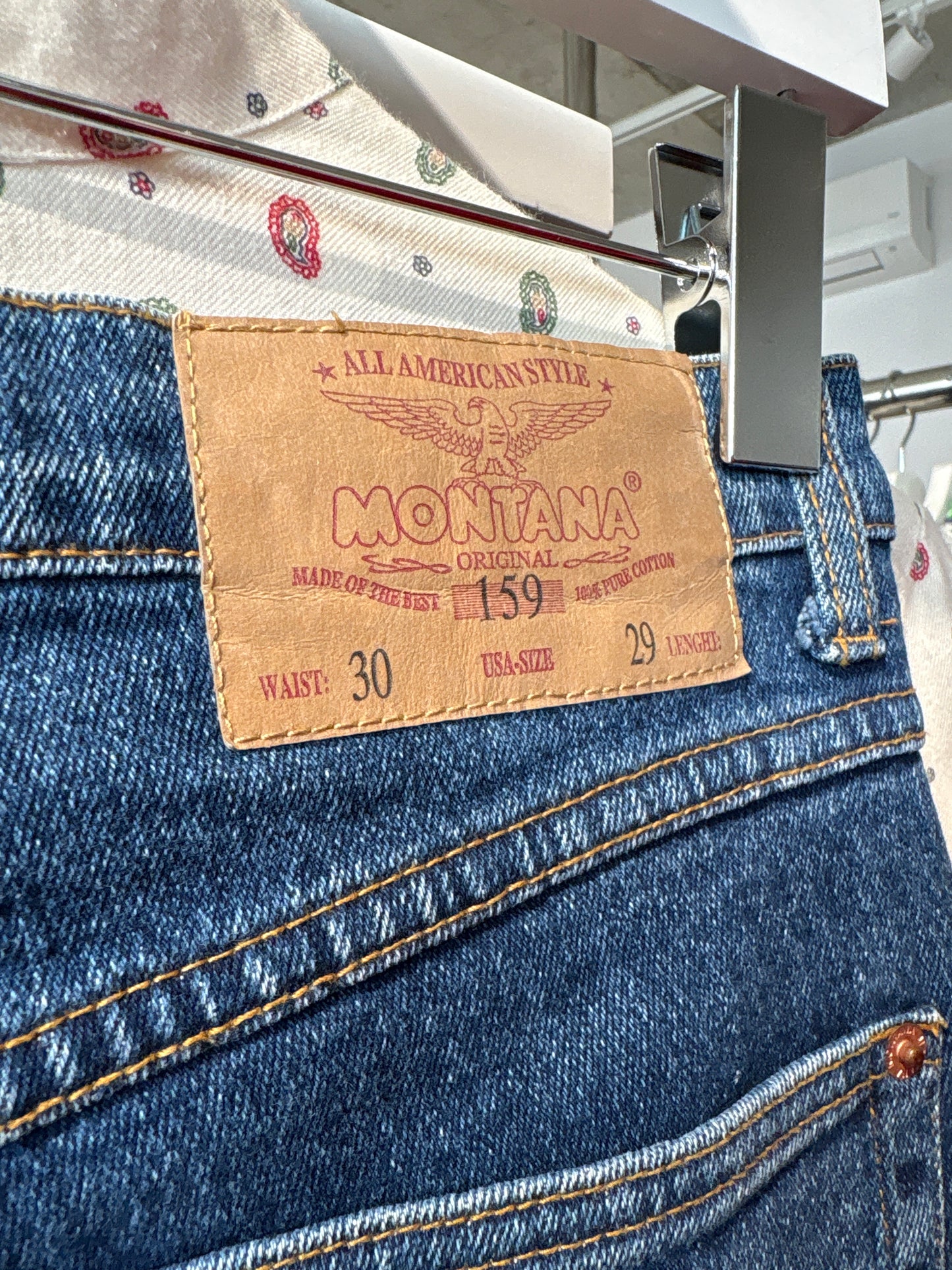 Jeans vintage cu talie ultra înaltă mom fit ultra modelatori dark wash