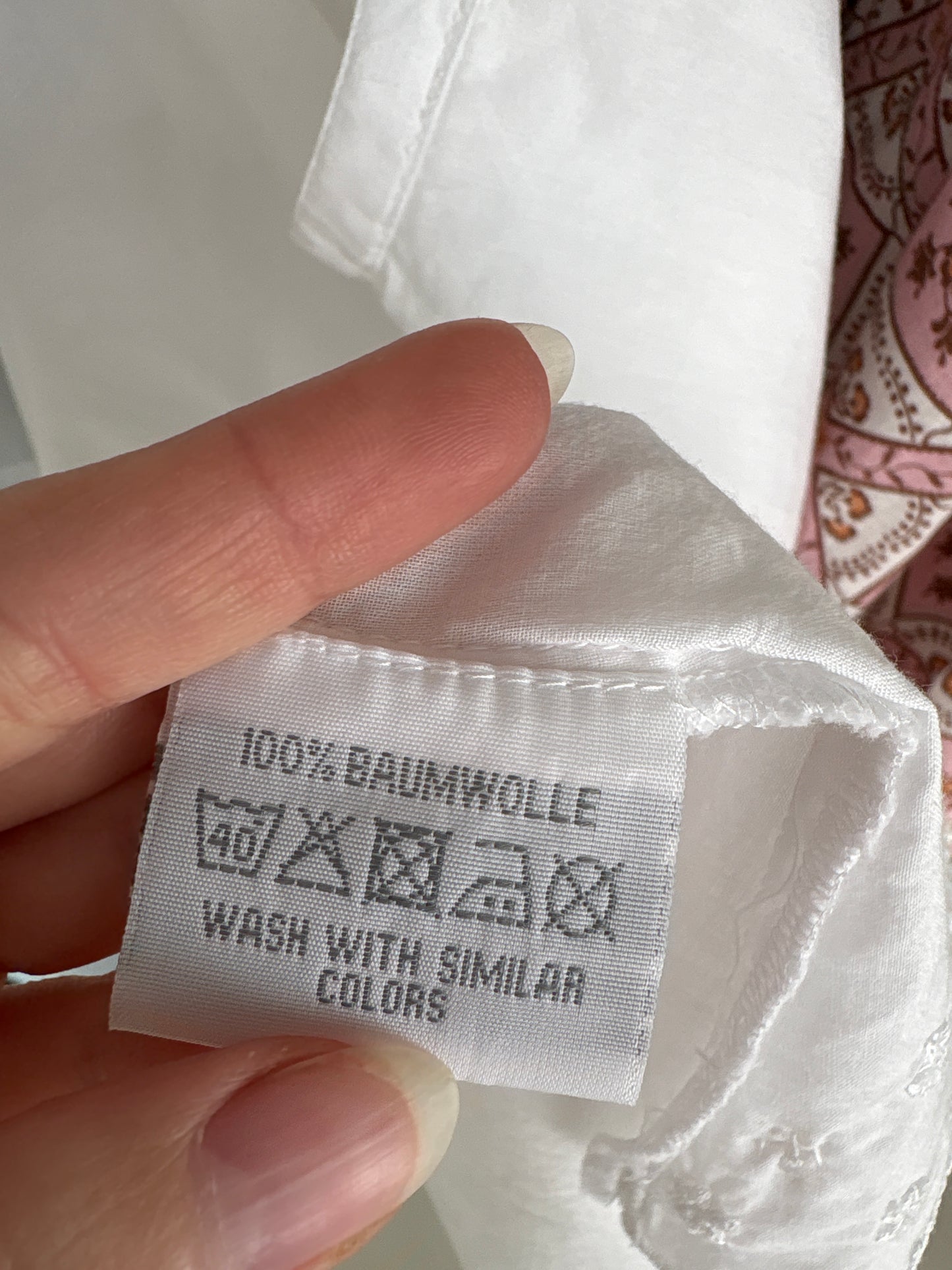 Fustă albă în croi extrem de chic cu broderie anglaise din bumbac premium midi lung