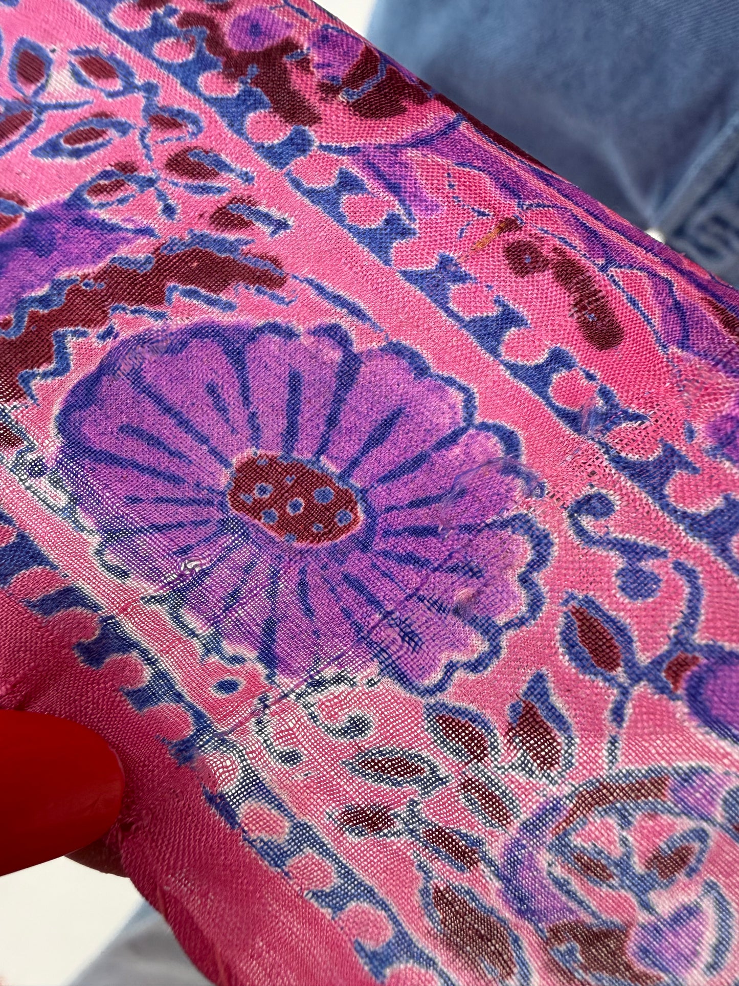 Eșarfă din mătase naturală