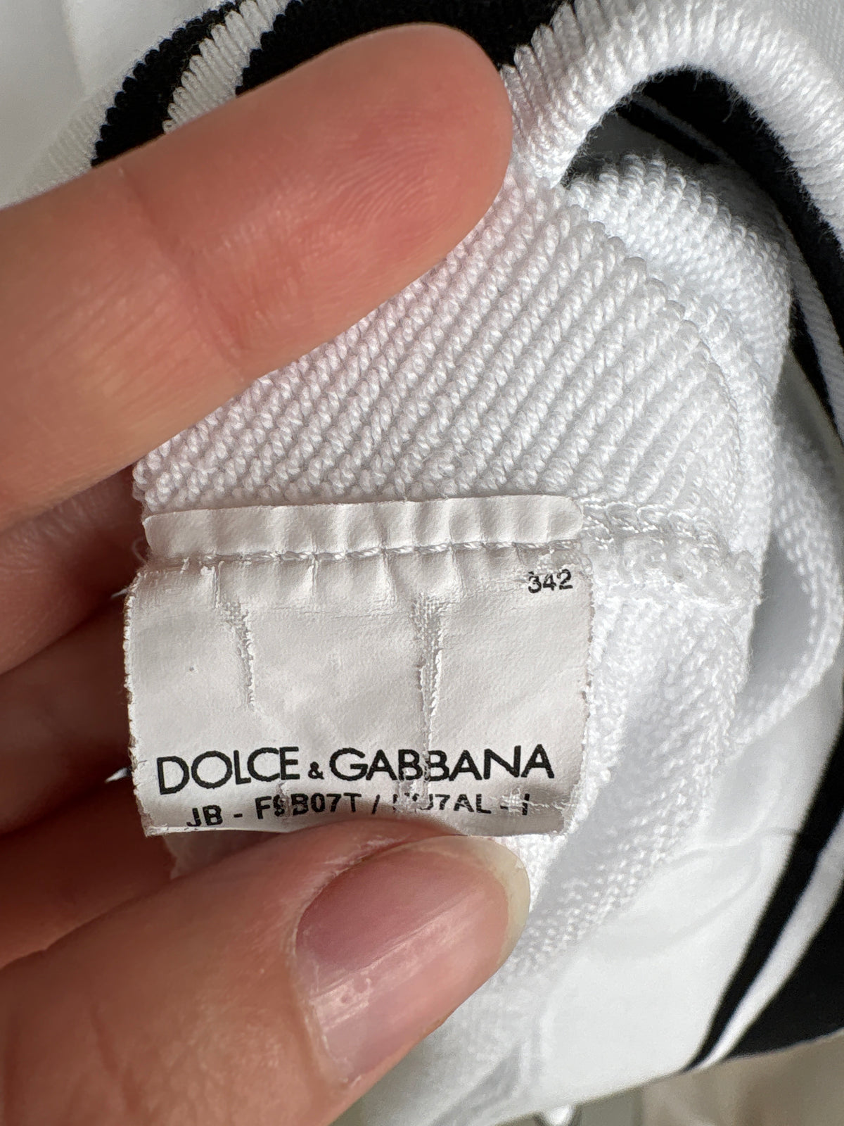 Hanorac Dolce&Gabbana din bumbac gros în croi oversized tall