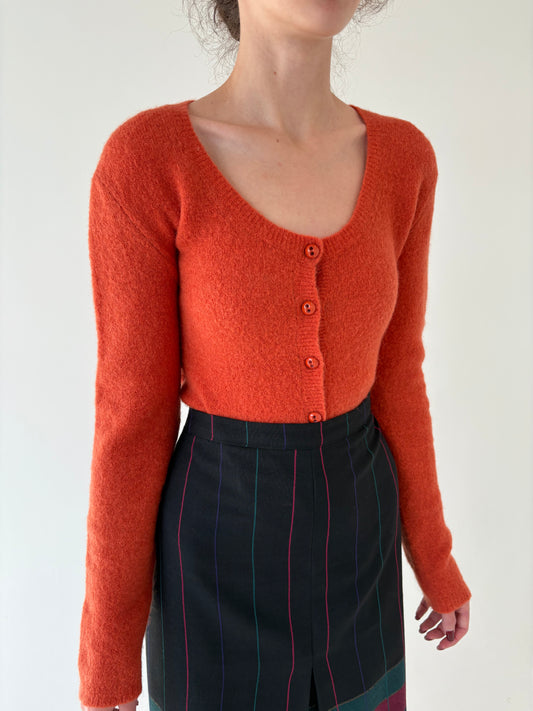 Cardigan luxury Marella by Max Mara din baby mohair