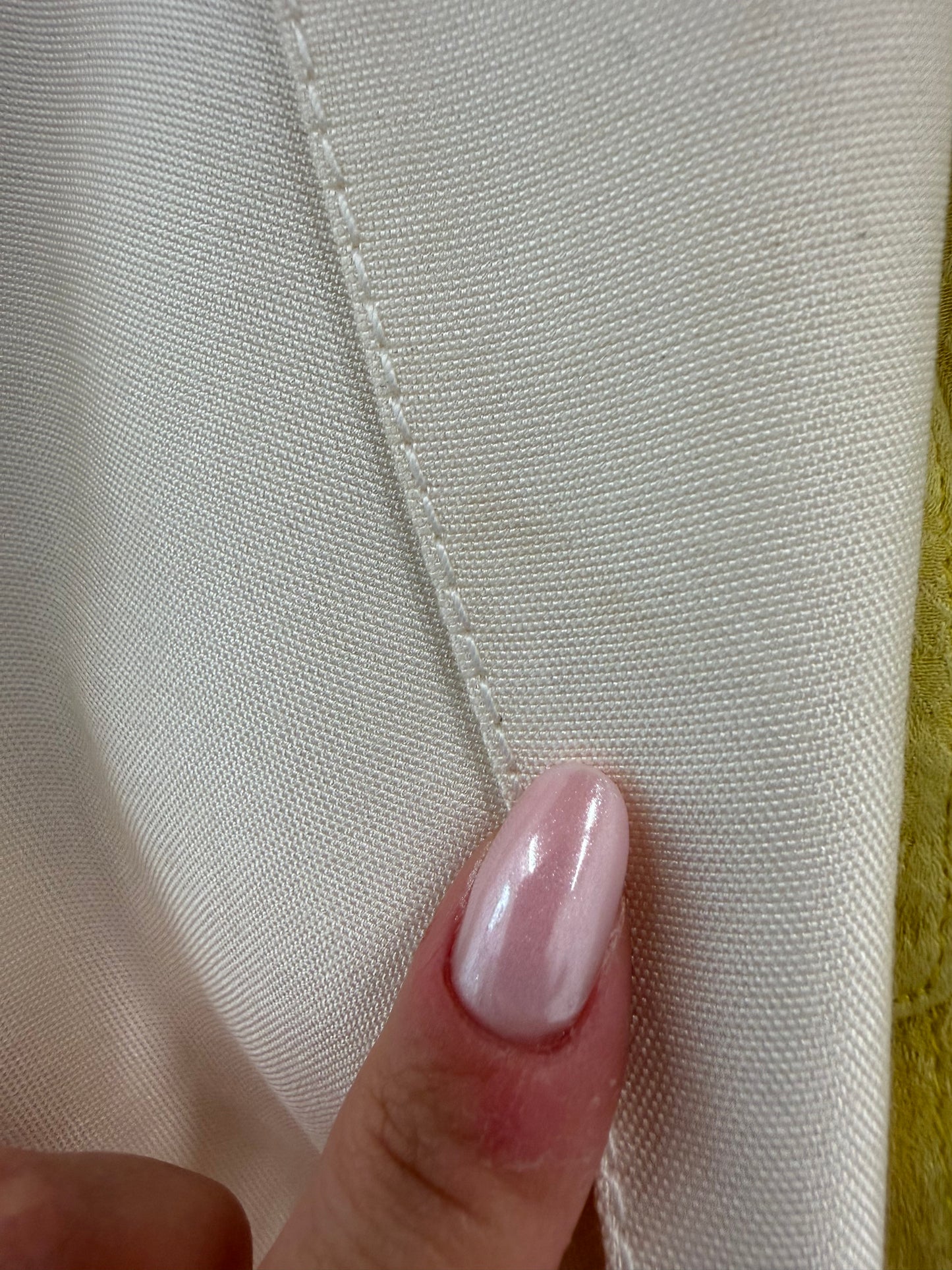 Sacou cambrat Valentino din pânză de mătase matuarala și vascoza butter white