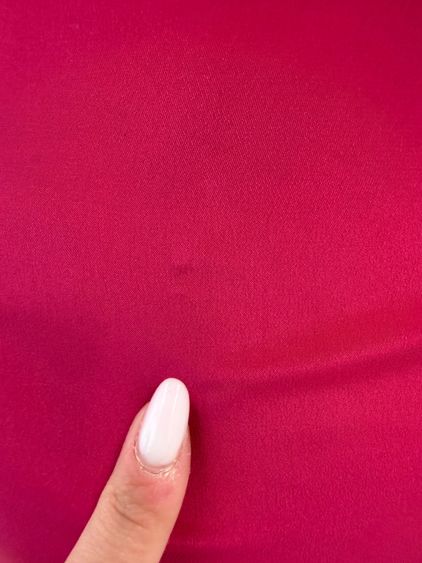 Top fucsia din mătase naturală