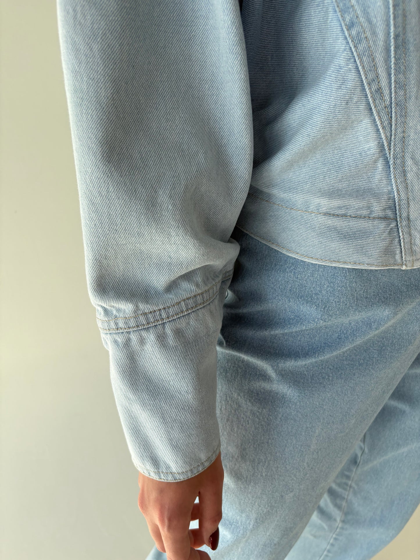 Geacă vintage din jeans premium