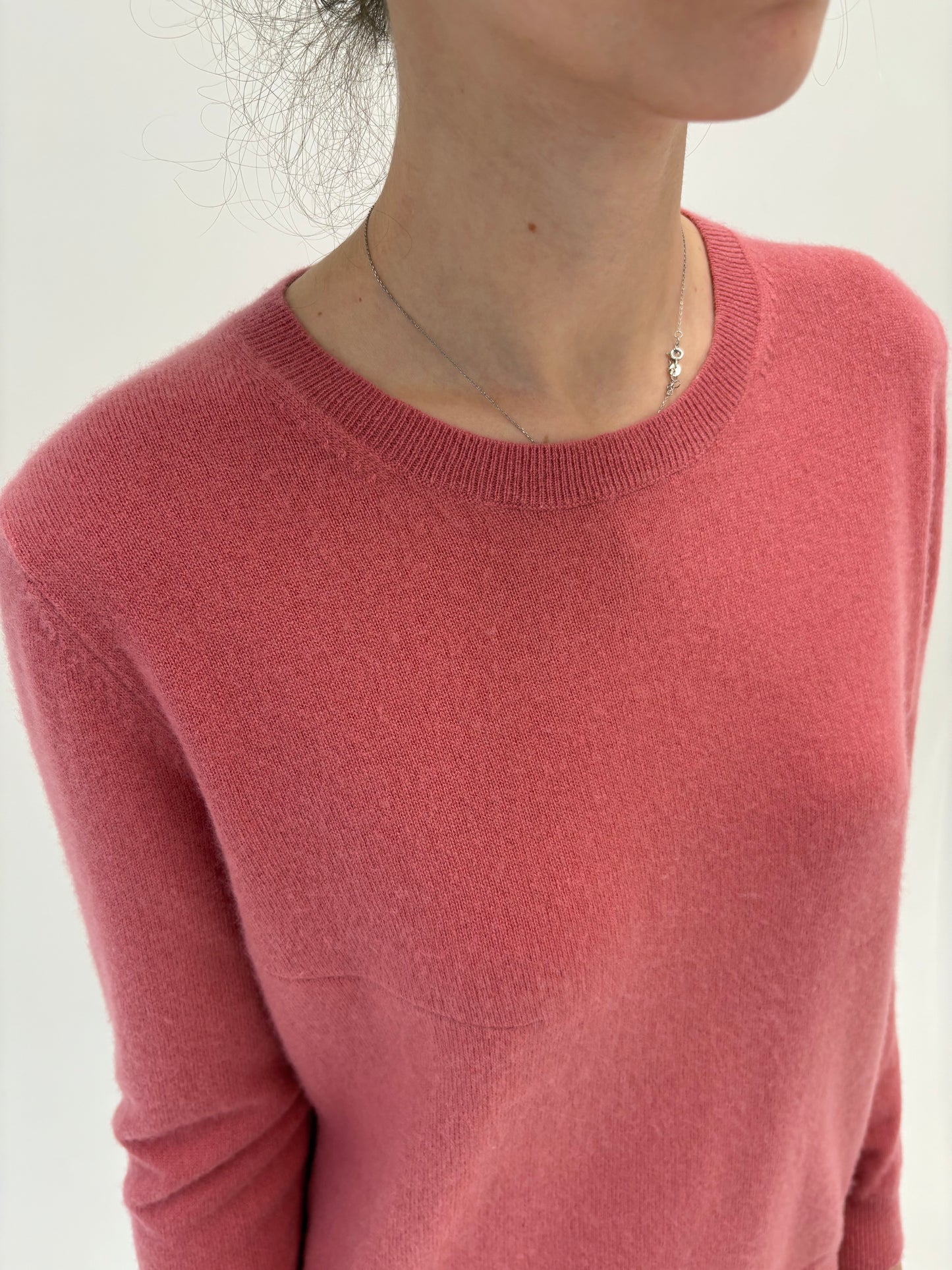 Pulover de cașmir multiply rose pink