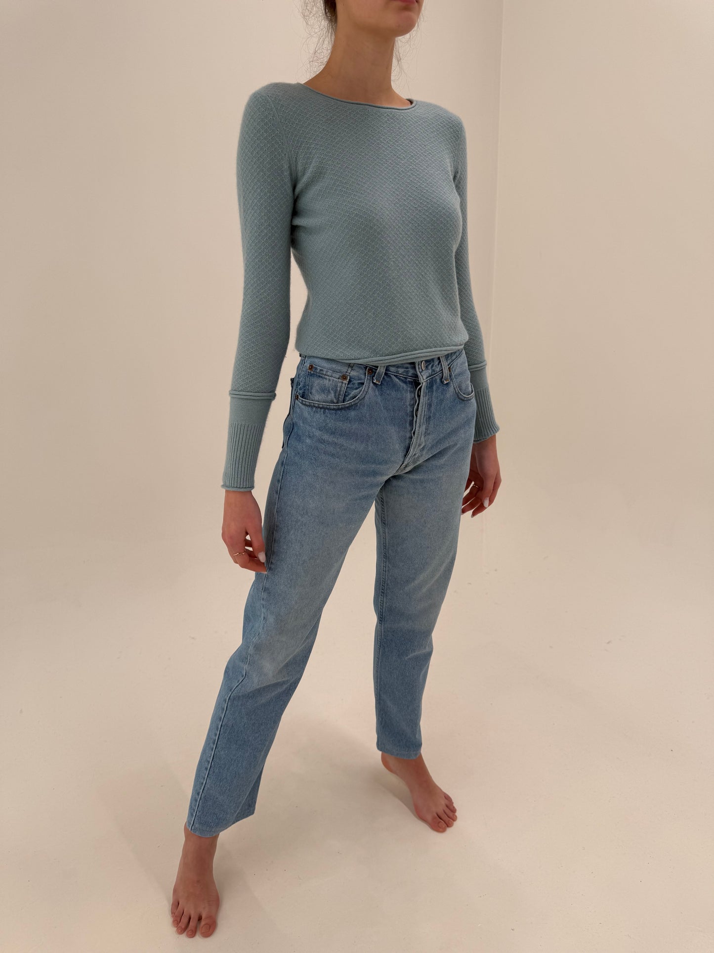 Jeans vintage Levi’s 501 anii 90