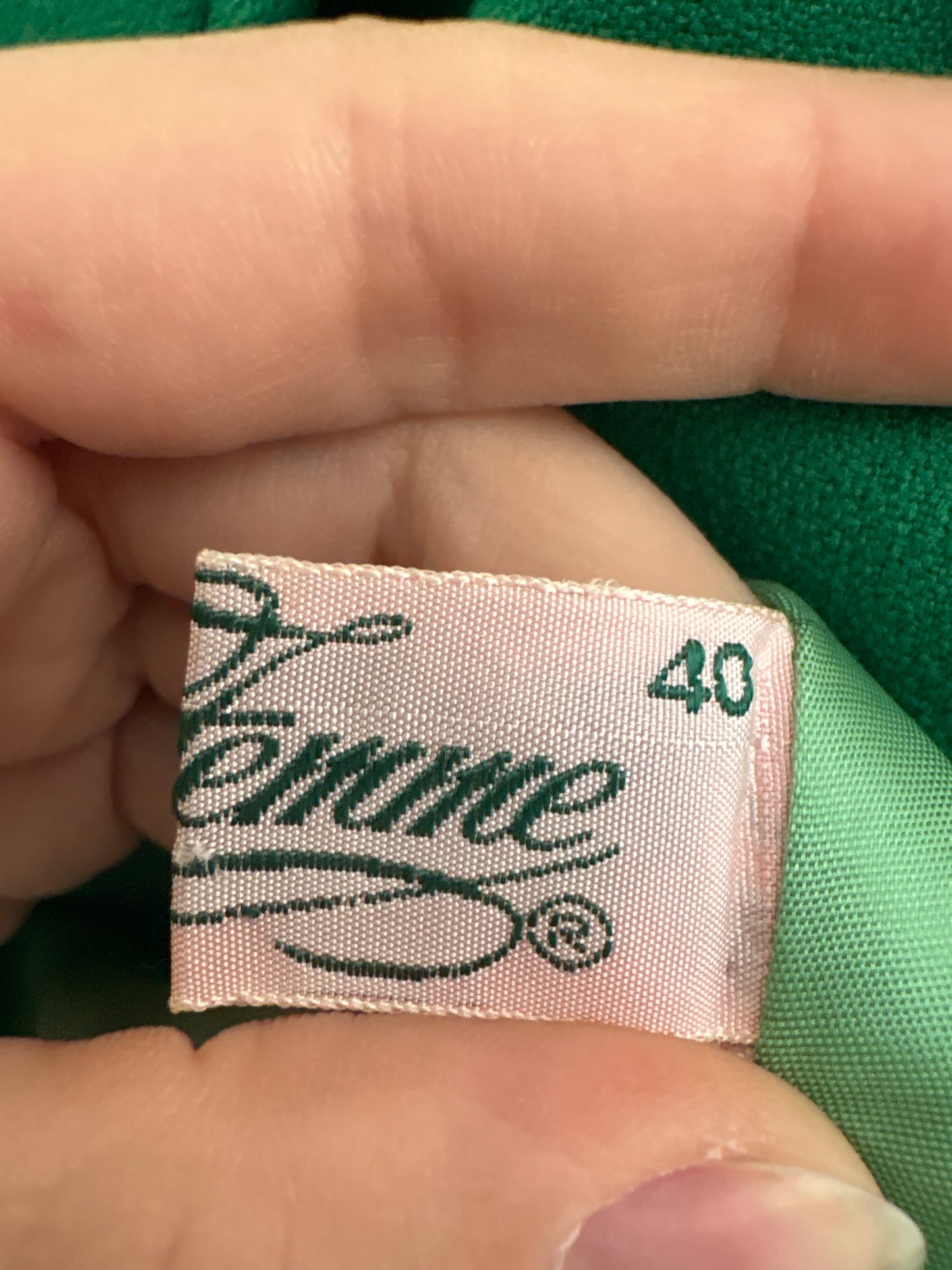 Sacou vintage ultra cambrat verde smarald cu manșete ultra înalte