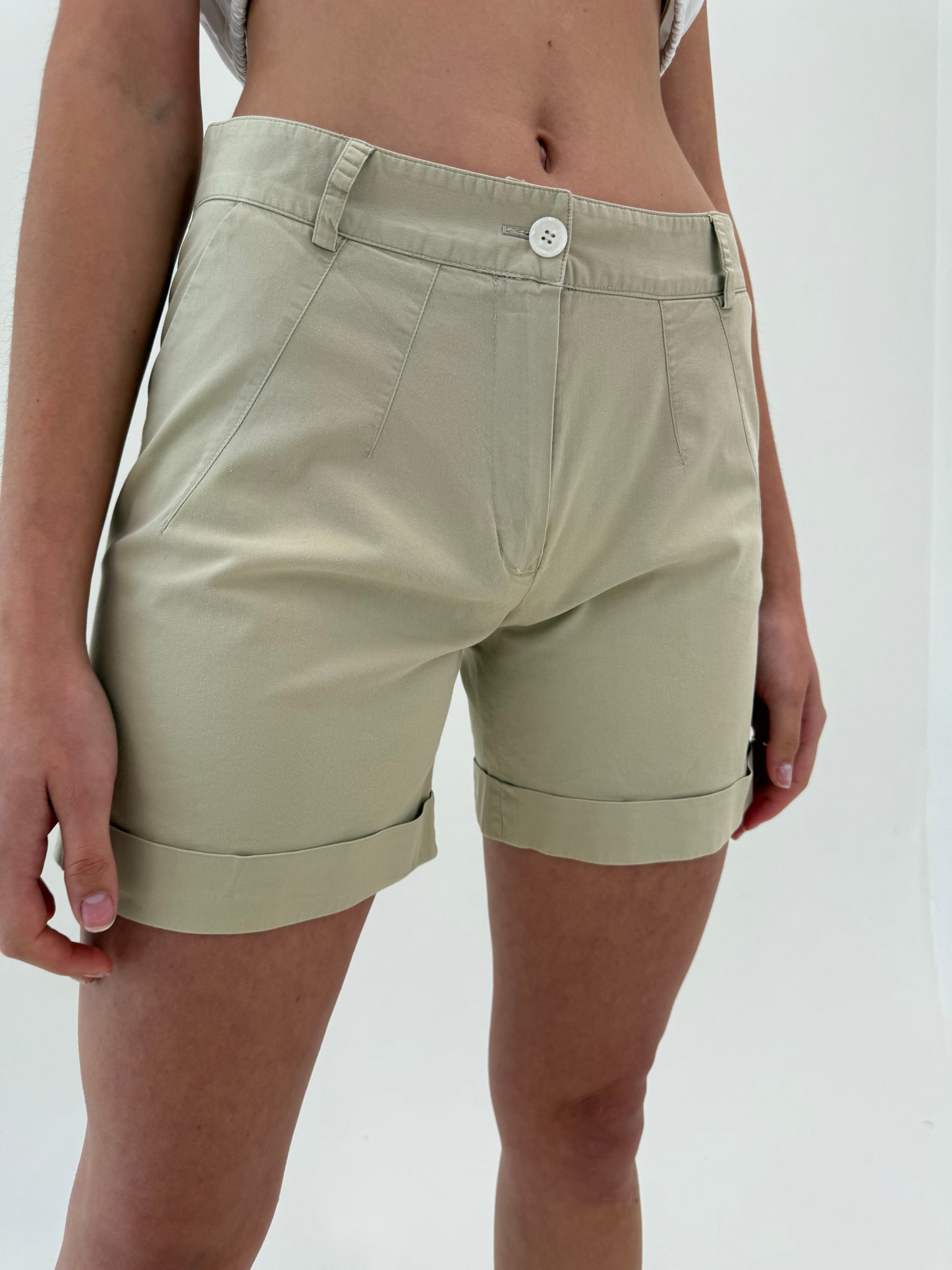 Pantaloni scurti camel de brand premium italian ultra confort