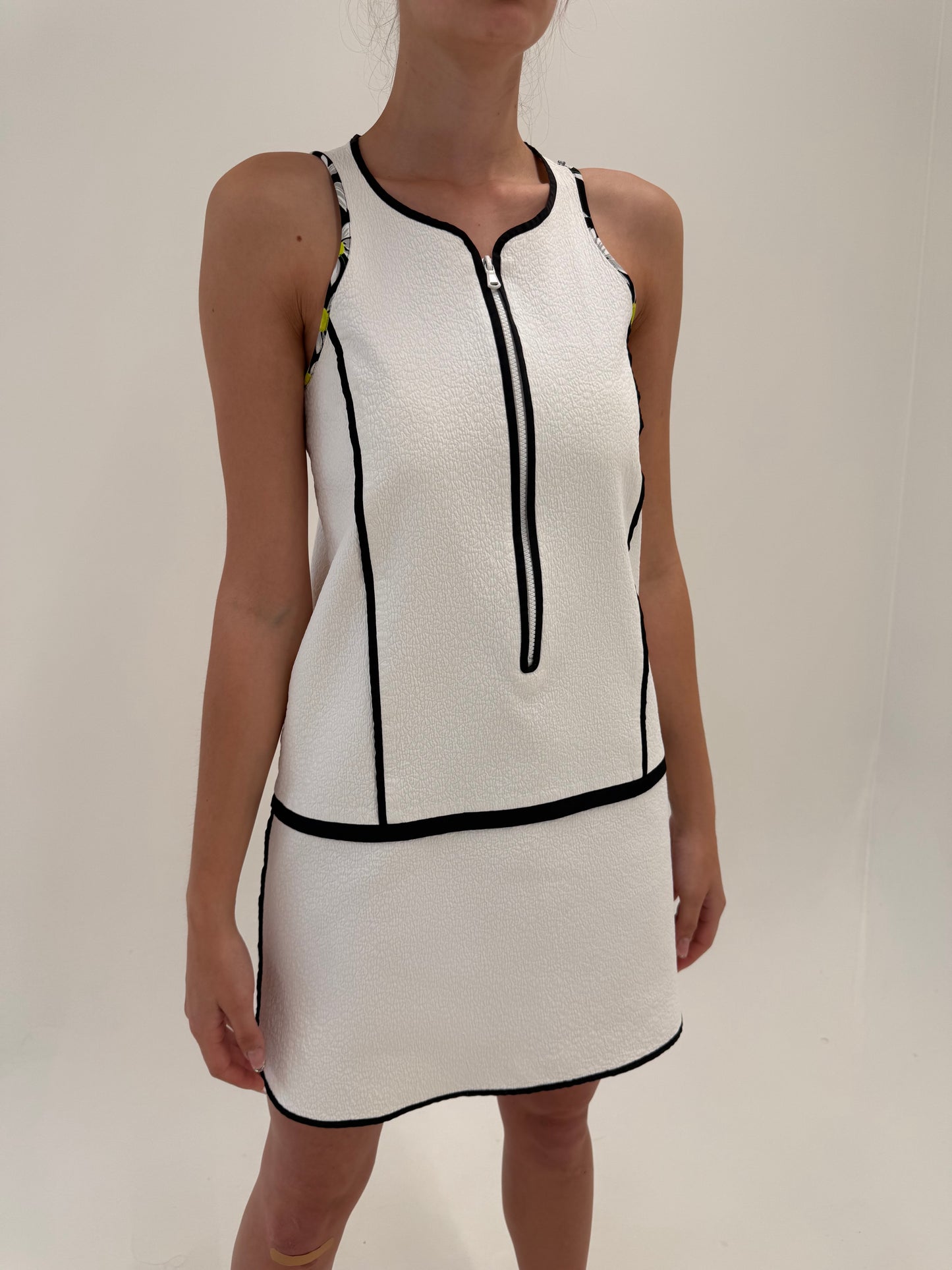 Rochie ultra chic Gama Max Mara cu influențe casual din pânză structurată