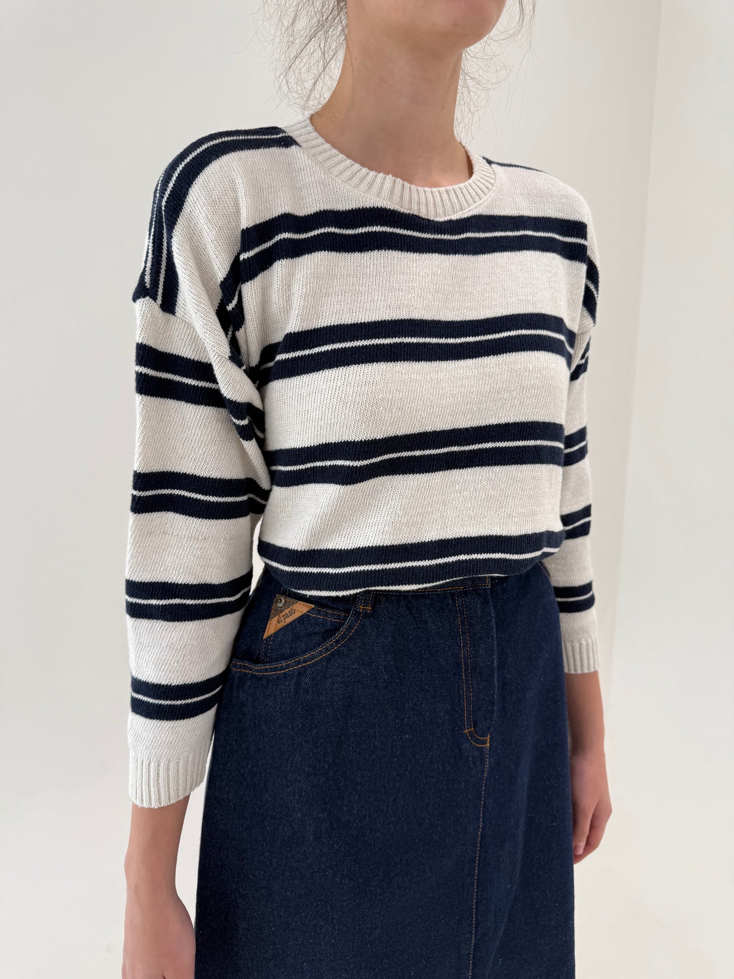 Soft knit in dungi din bumbac premium de gramaj mare în croi oversized