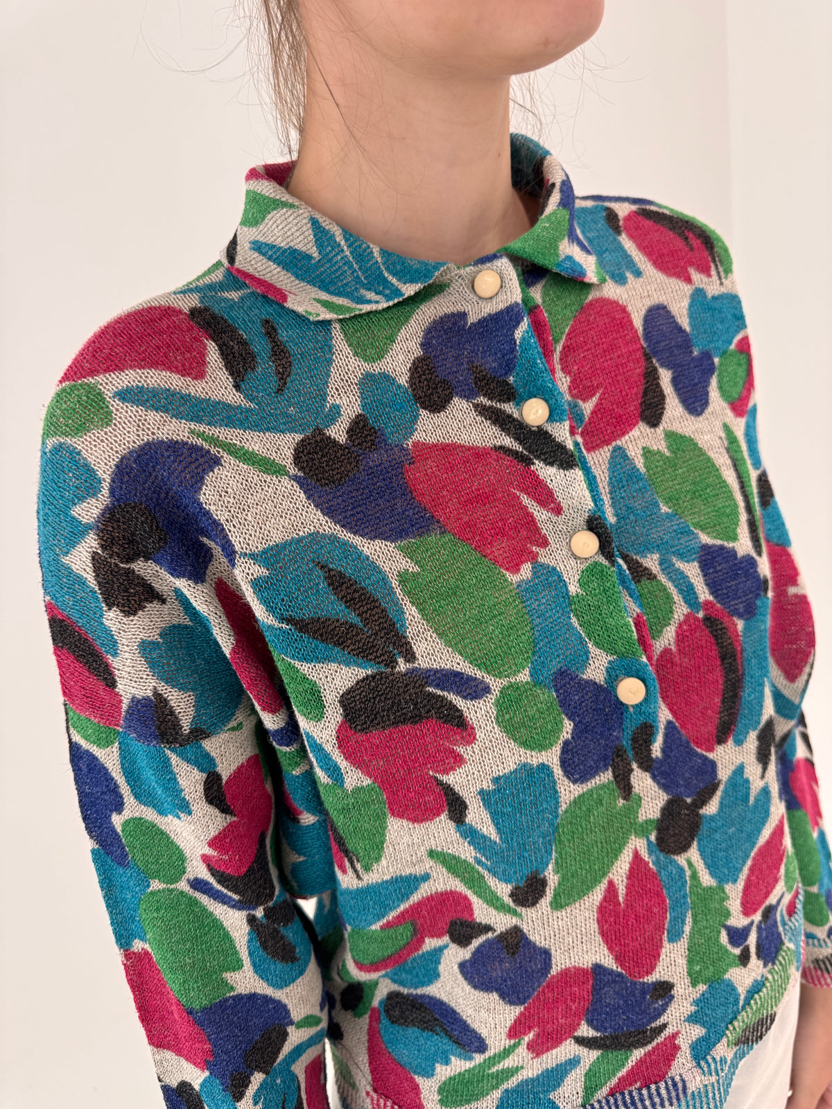 Soft knit de vară din în polo în culori superbe de brand premium italian