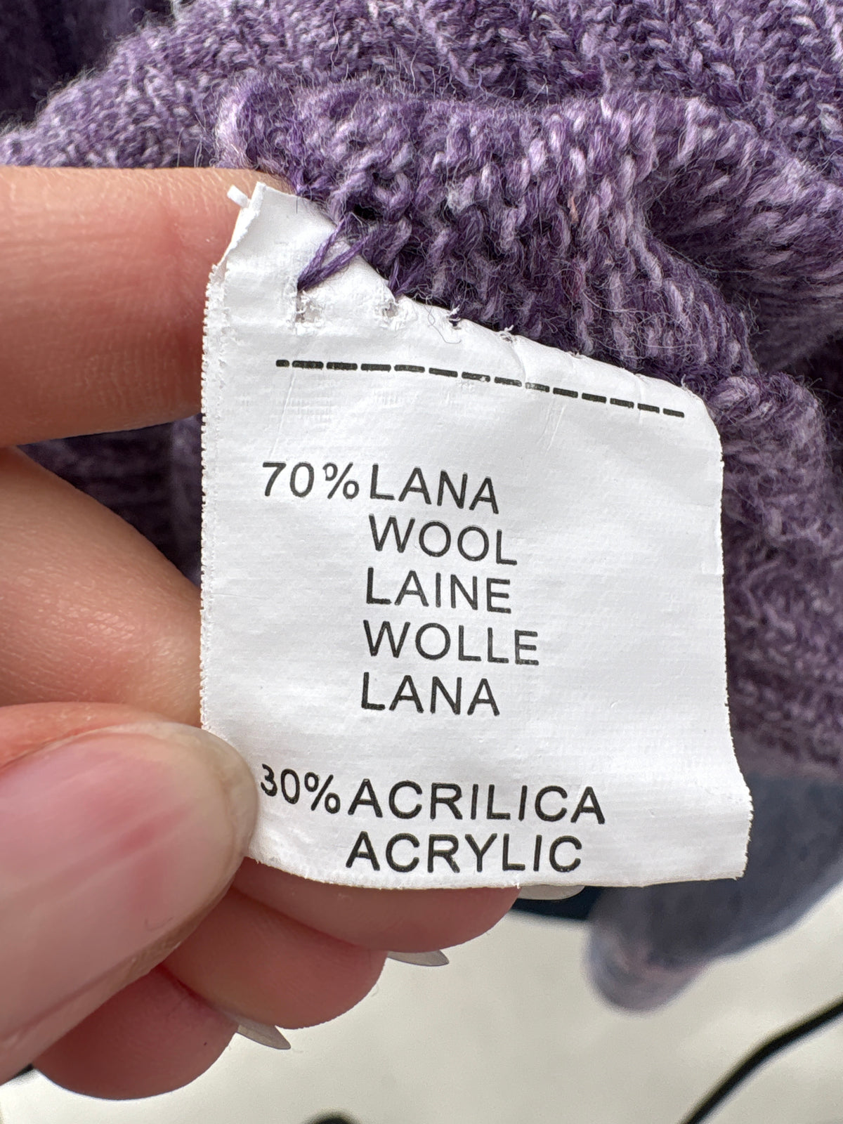 Jacheta / cardigan full zip din triocot plin 70% lana extrafina melanj cu influențe casual