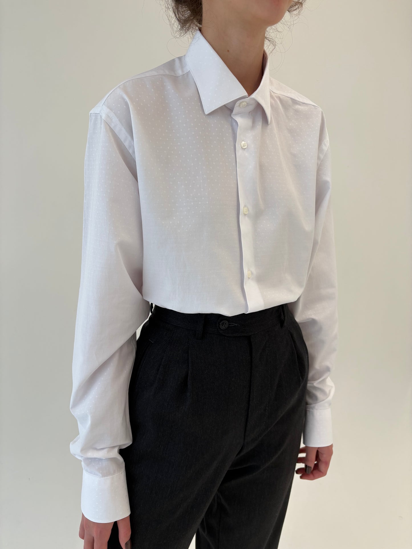 Cămașa premium clasică din poplin de bumbac