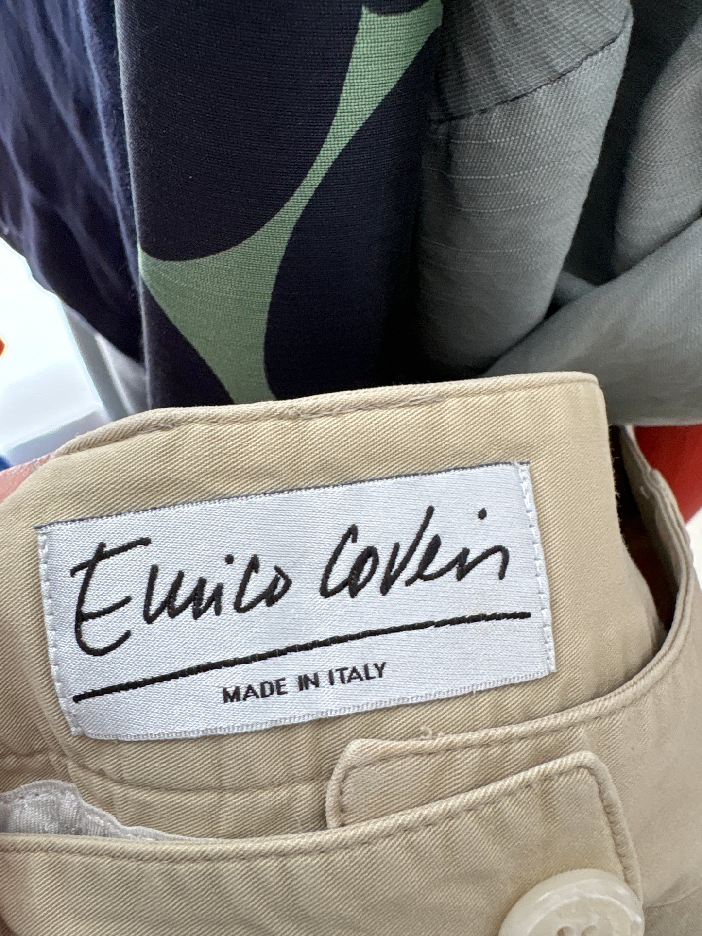 Pantaloni scurti camel de brand premium italian ultra confort