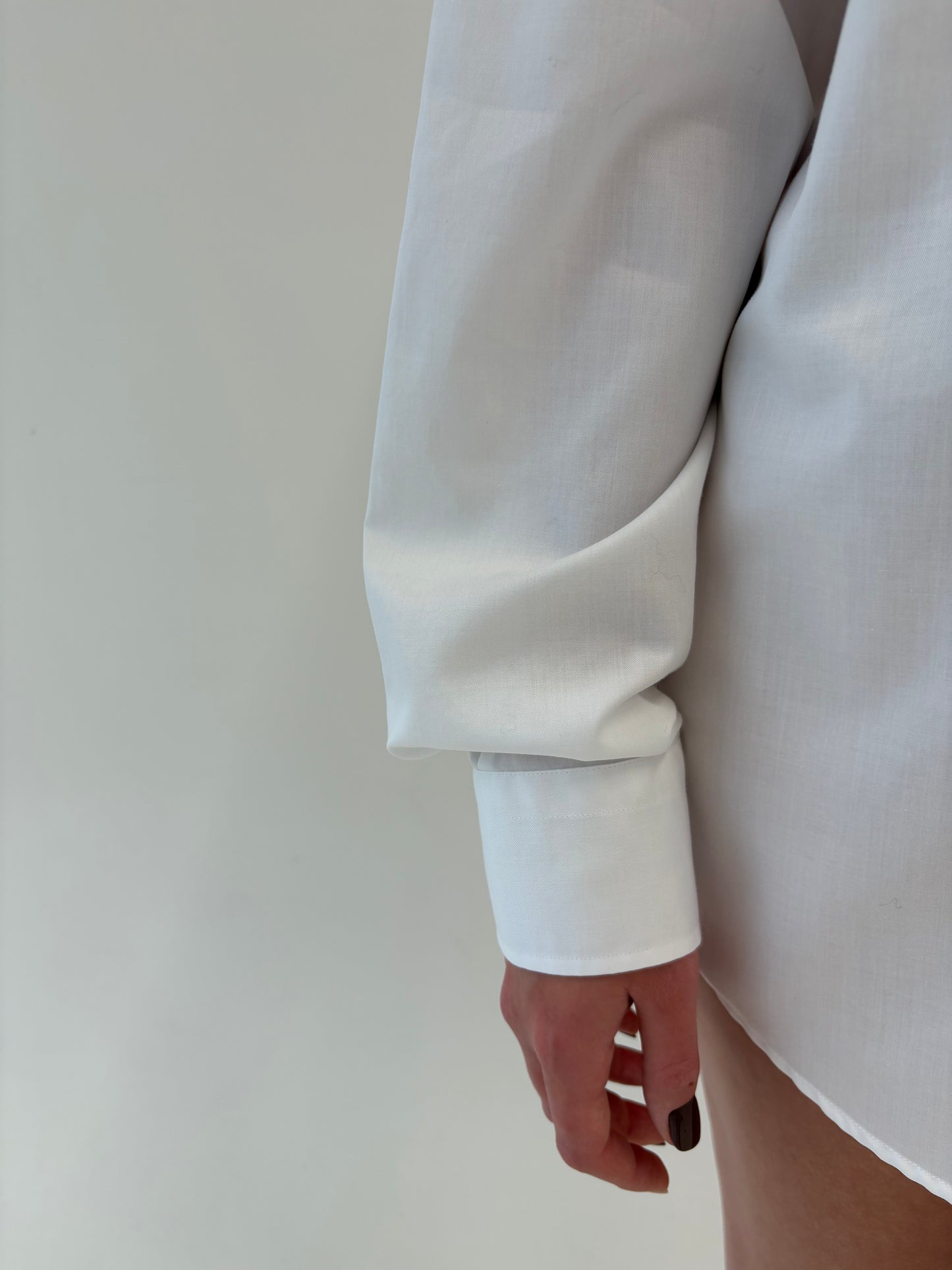 Cămașa premium italiană clasică din poplin excepțional de bumbac