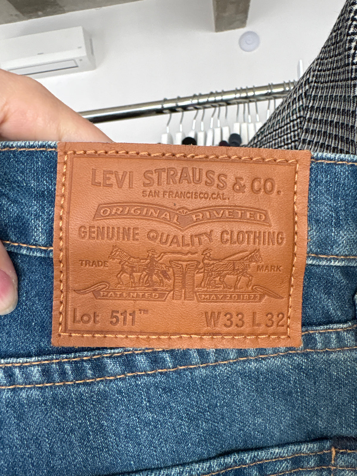 Jeans Levi’s 511 classic wash straight leg