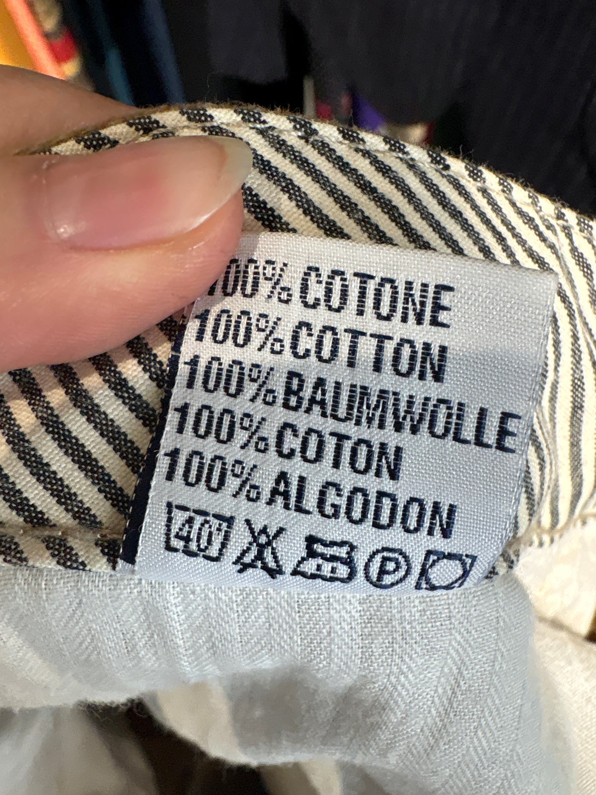 Pantaloni camel din twill super gros de bumbac în croi clasic petite