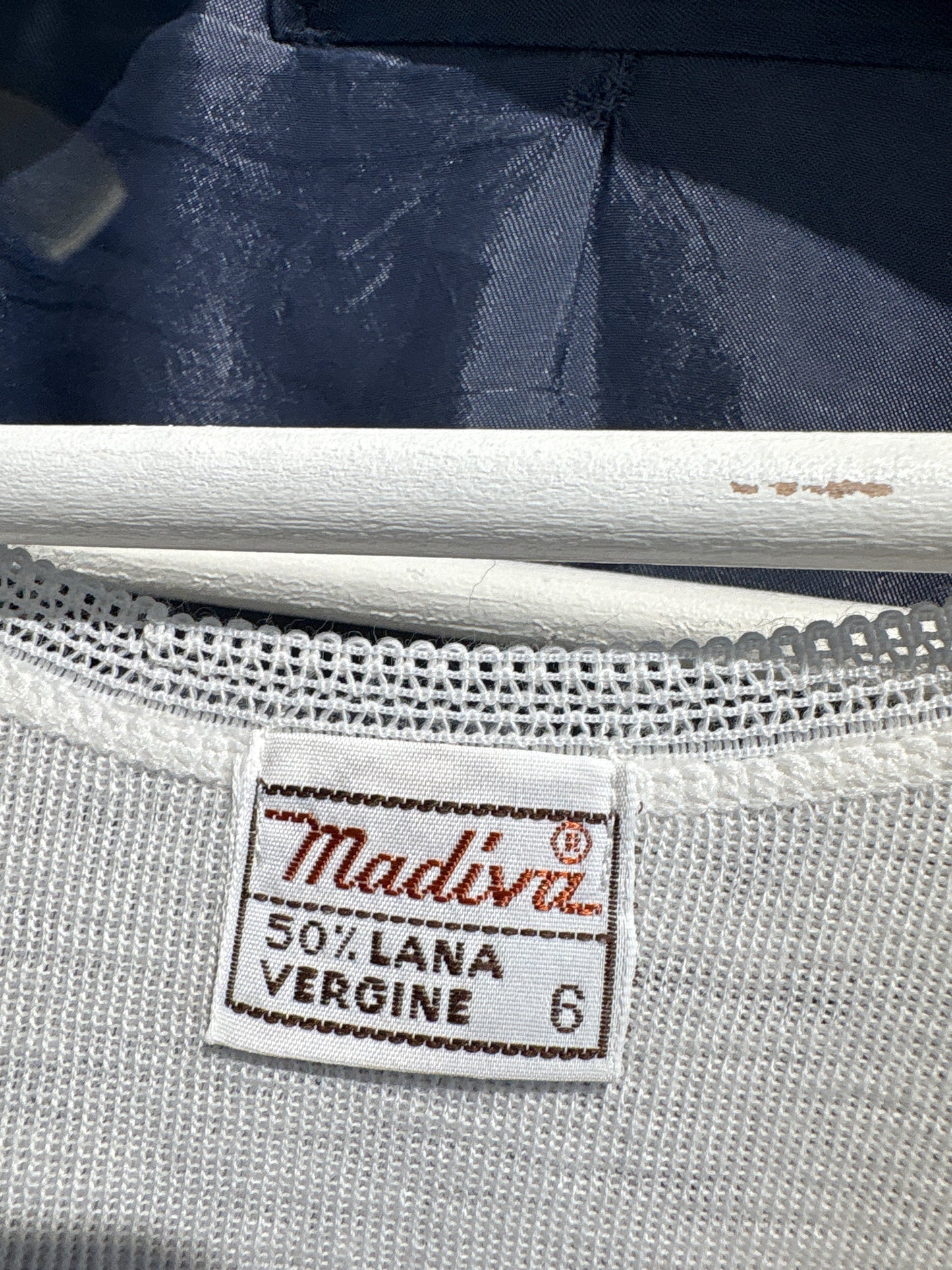 Maieu lung cambrat tip furou din mix de lana extrafina irestringibila