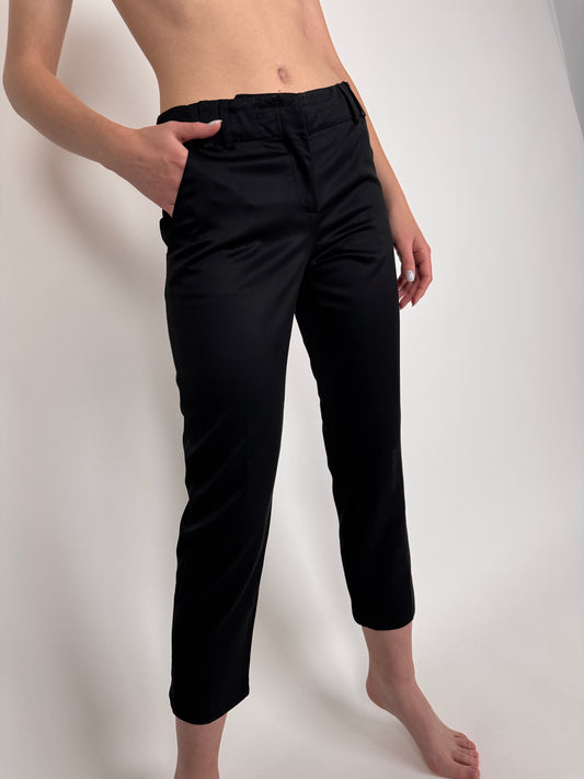 Pantaloni negri luxury Etro in croi clasic