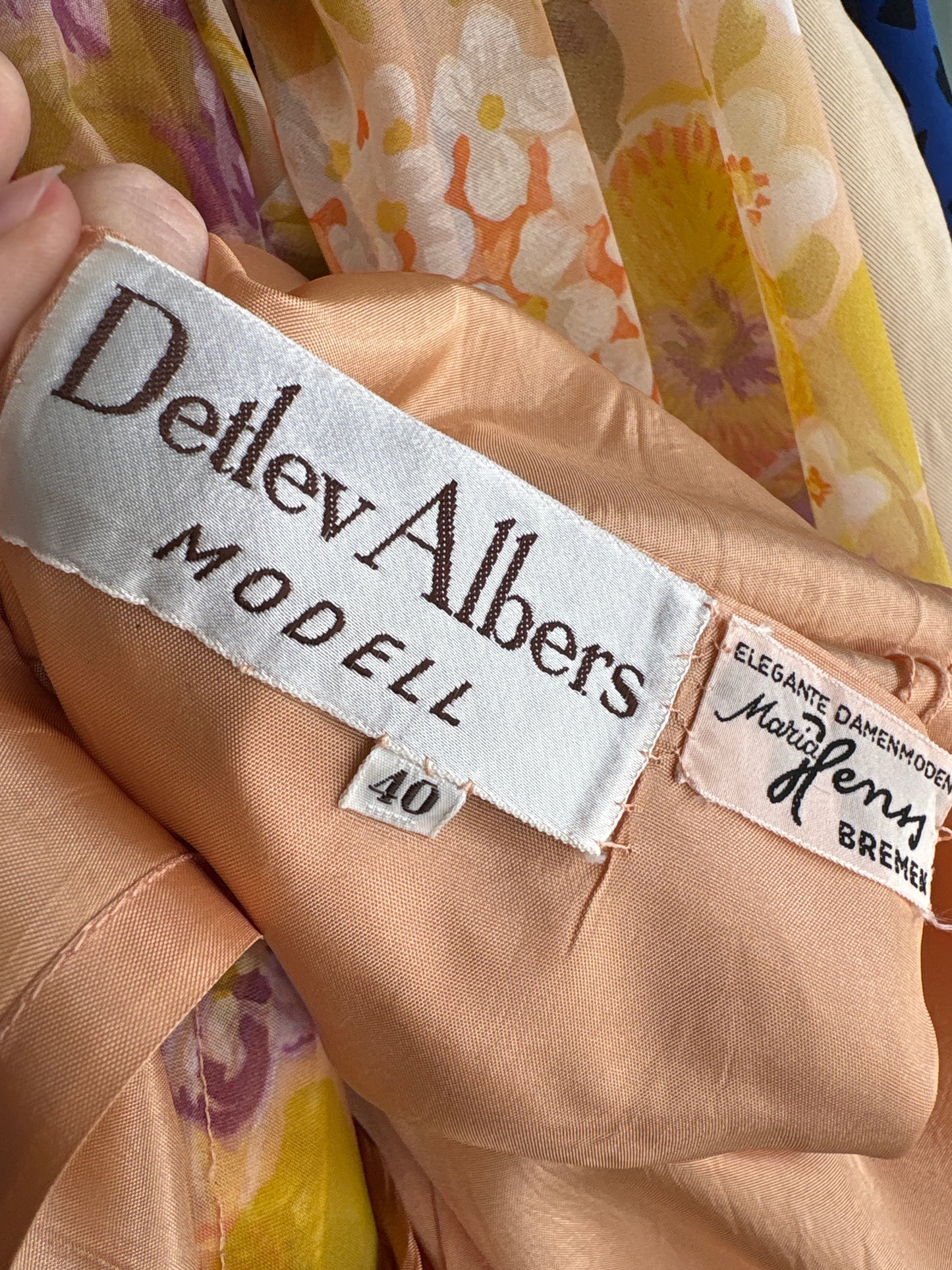 Rochie vintage maxi în stil Zimmerman cu talie reglabilă și culori superbe