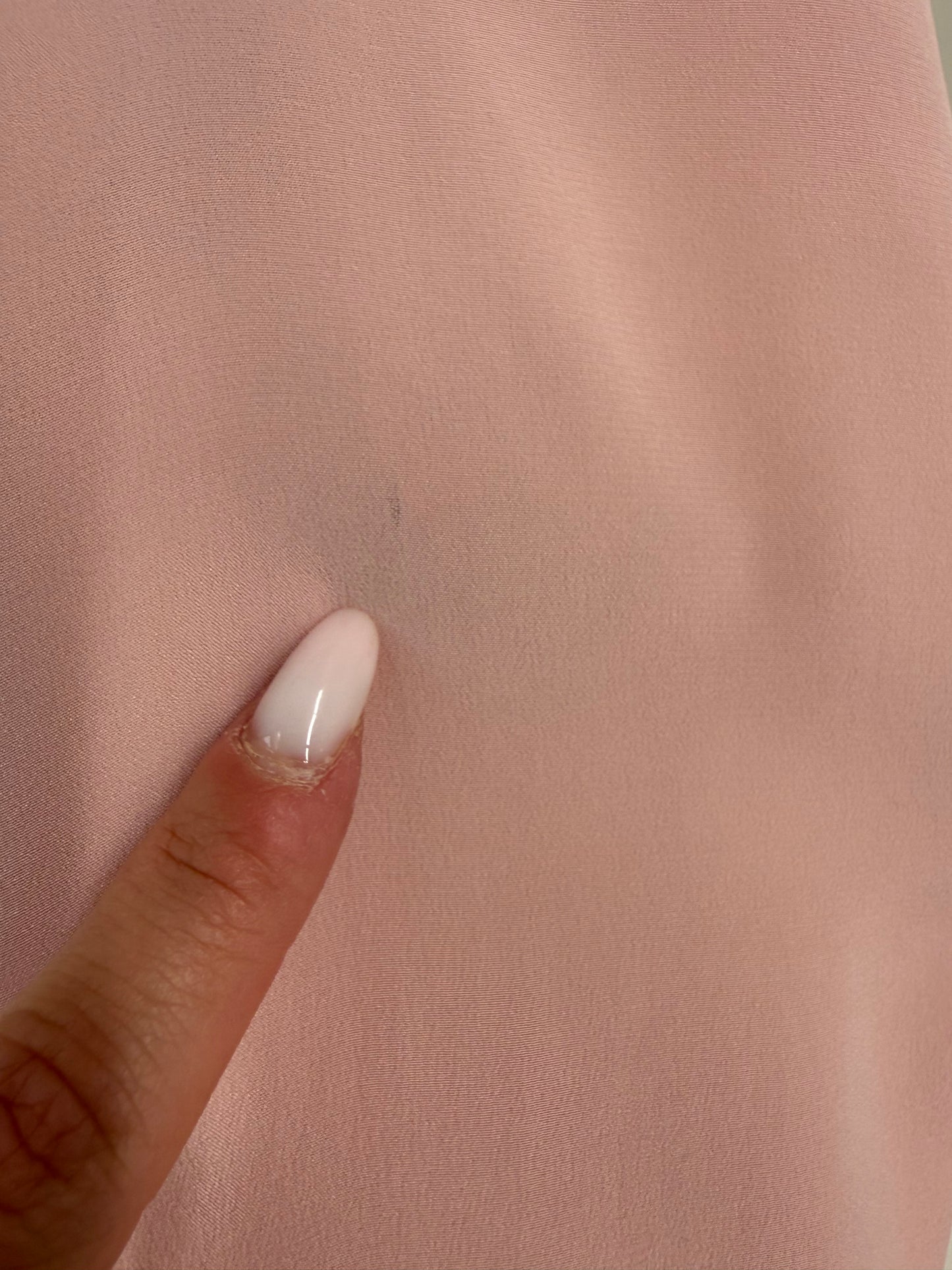 Top powder pink din mătase naturală