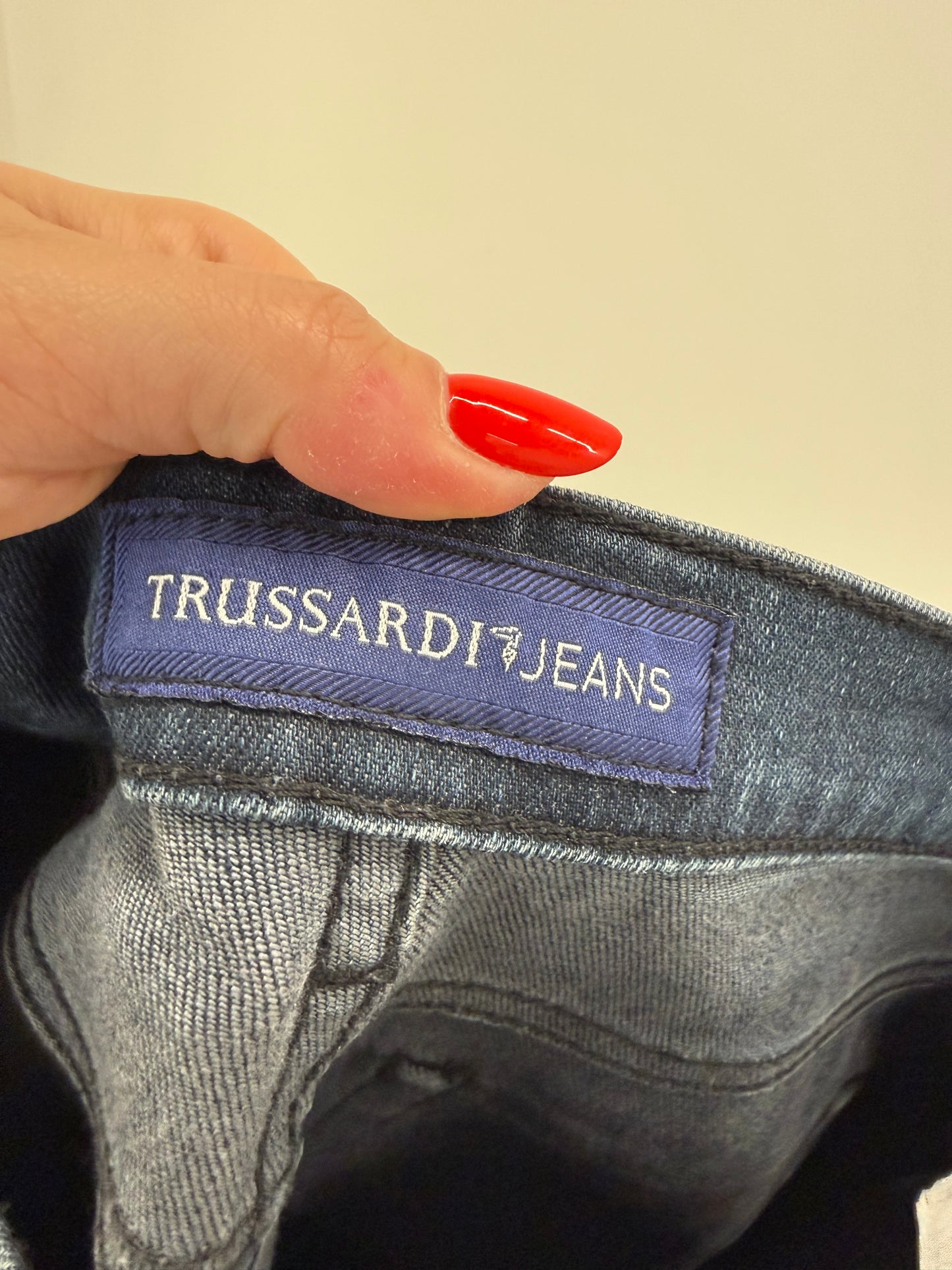 Jeans petite luxury Trussardi ultra confort dale wash