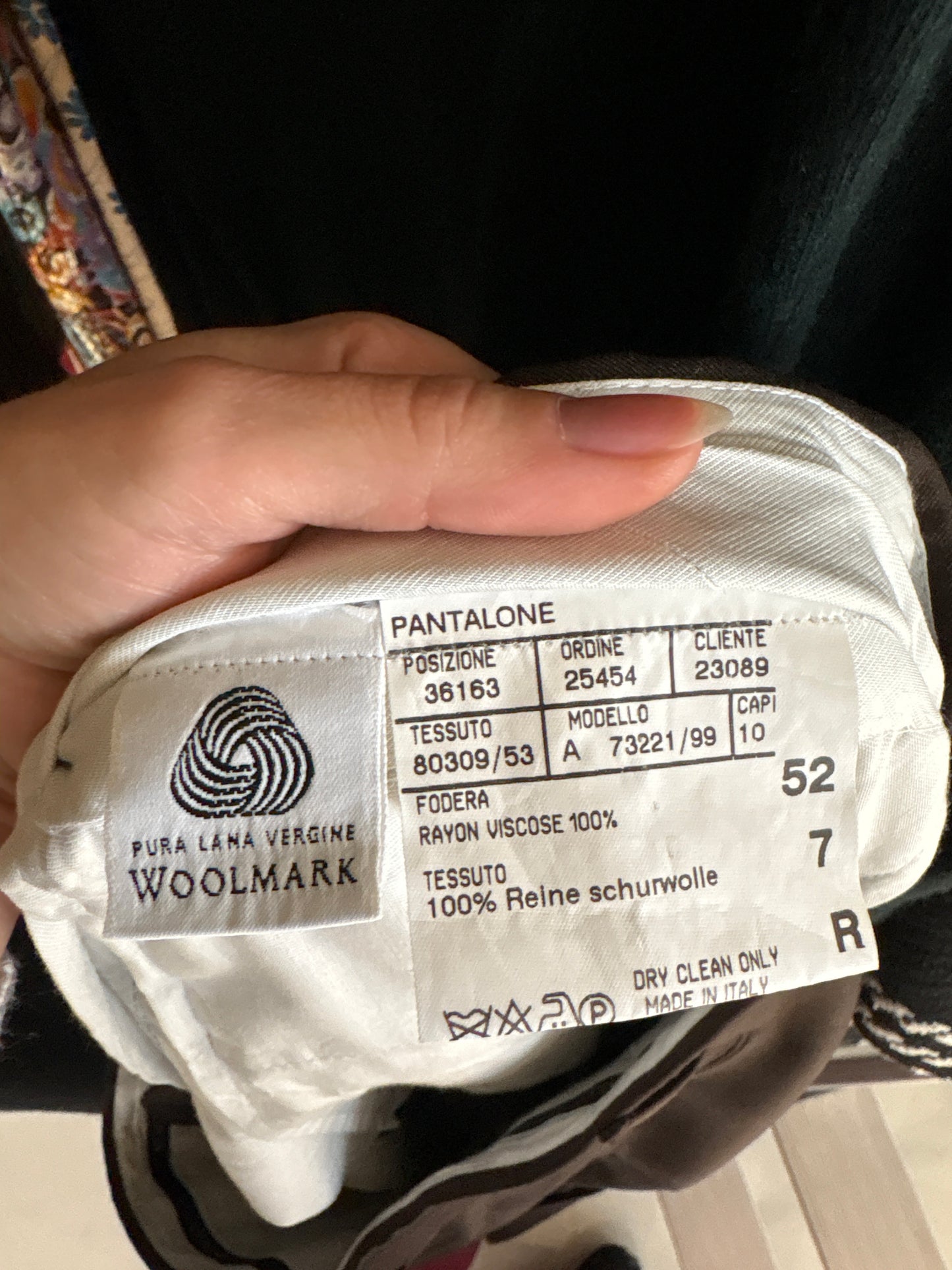 Pantaloni ultra luxury Canali tall din lana excepțională extrafina