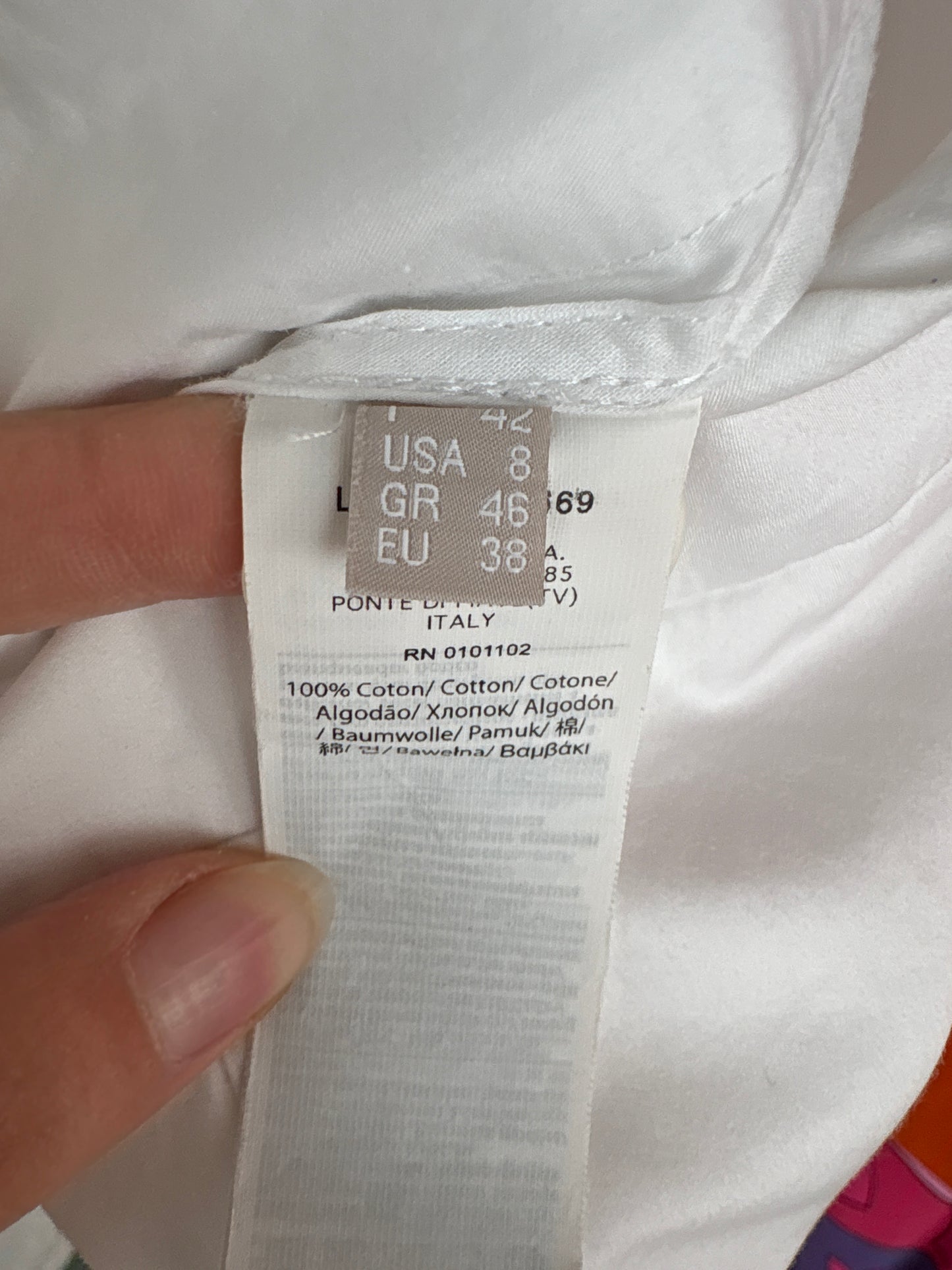 Pantaloni chinos petite Stefanel din bumbac premium