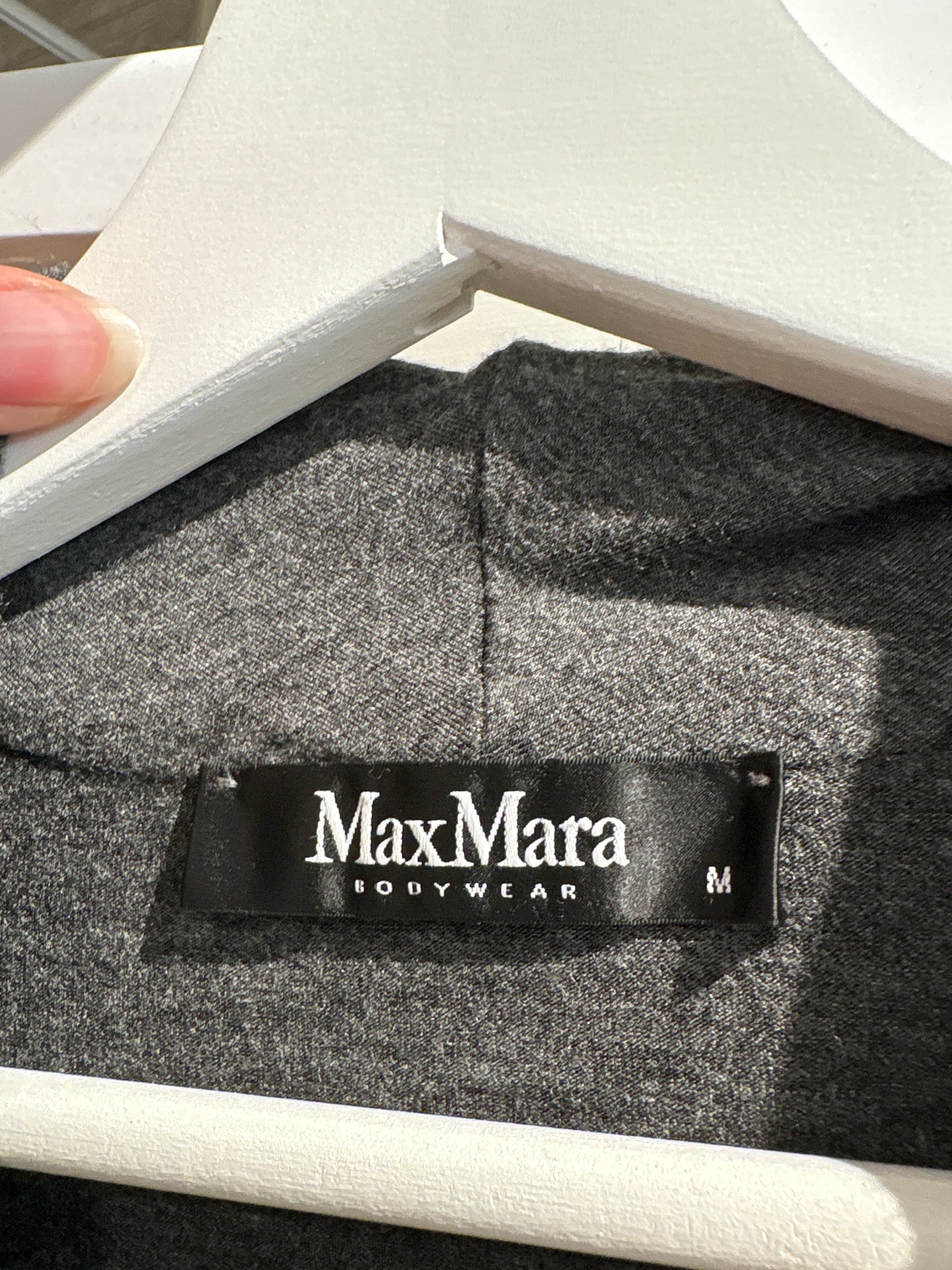 Bluză petrecută Max Mara cu fronseu  din jerse extafin