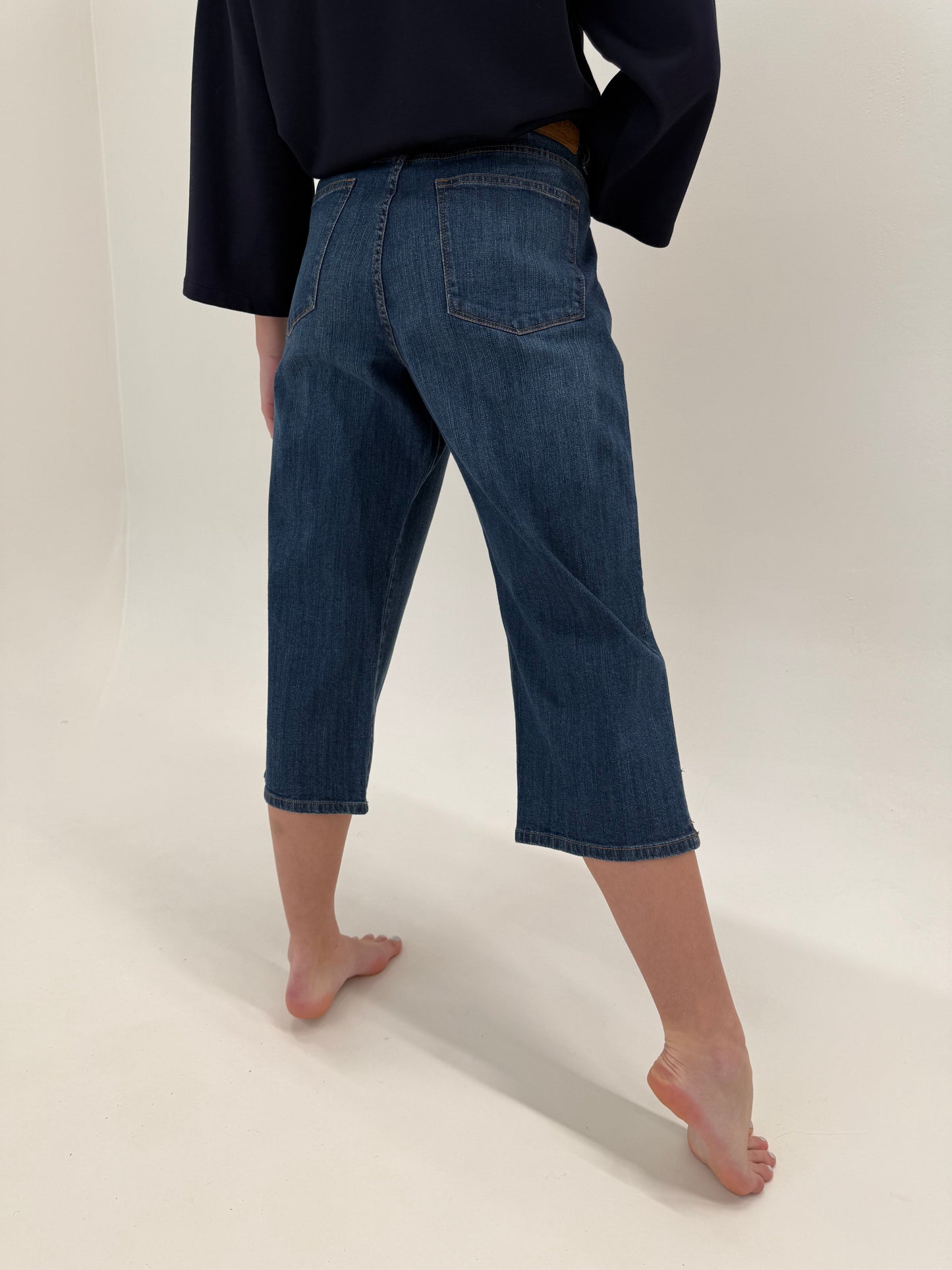 Jeans Ralph Lauren capri / petite confort in croi clasic