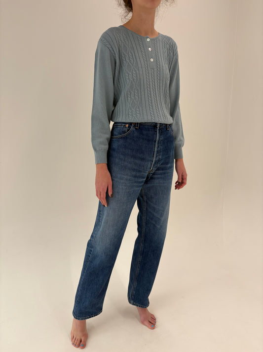 Jeans vintage Levi’s tall model 501 classic wash
